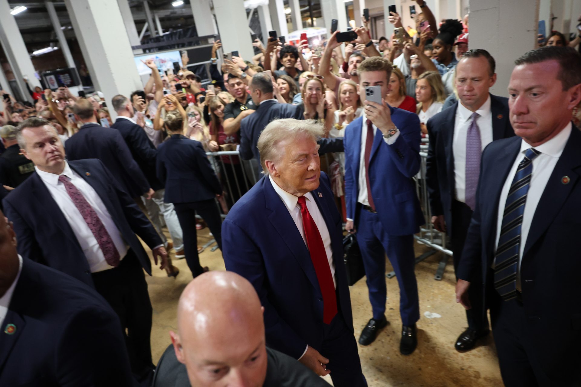 Trump takes countless photos 