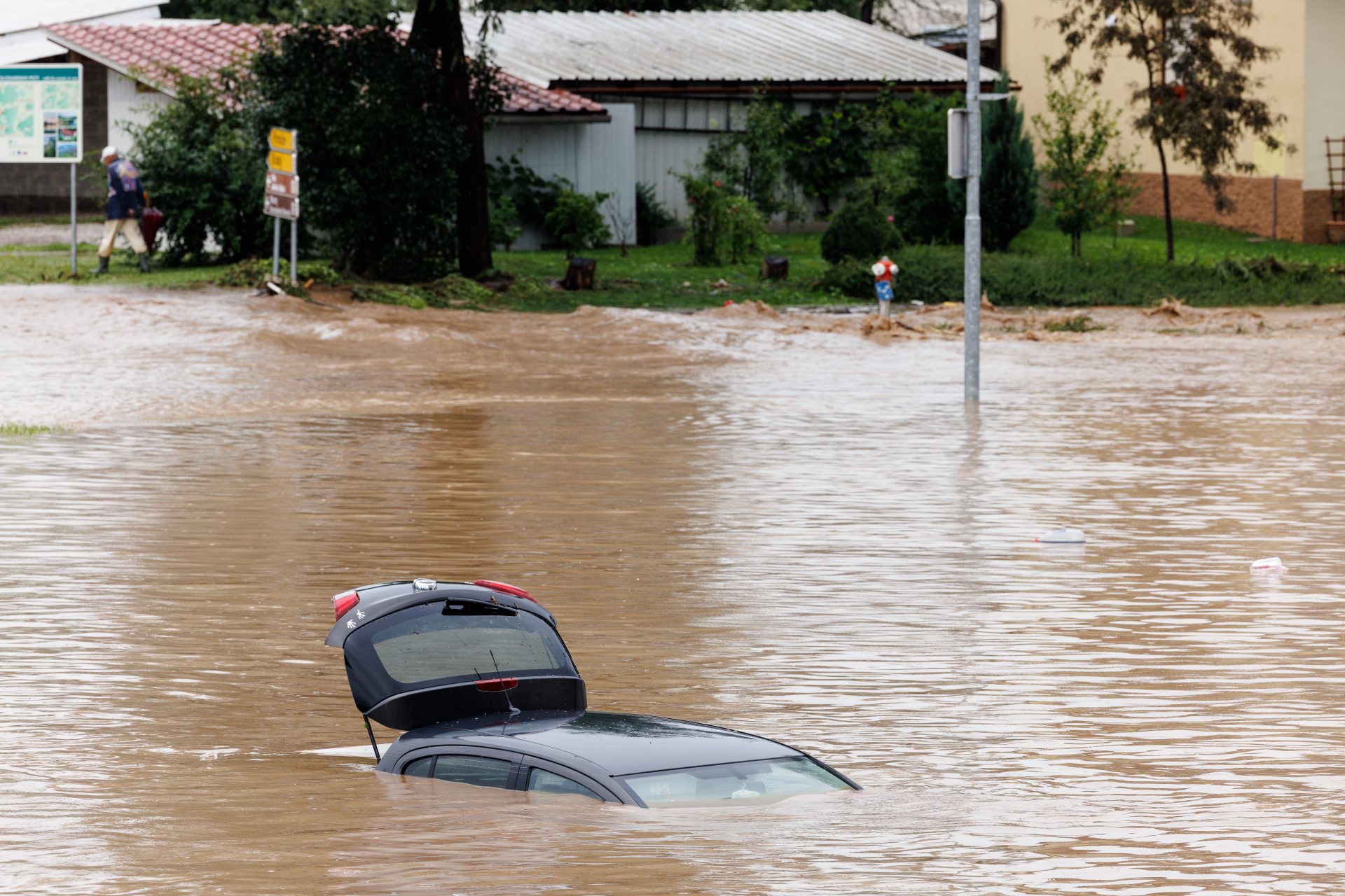 Inondations en Slovénie