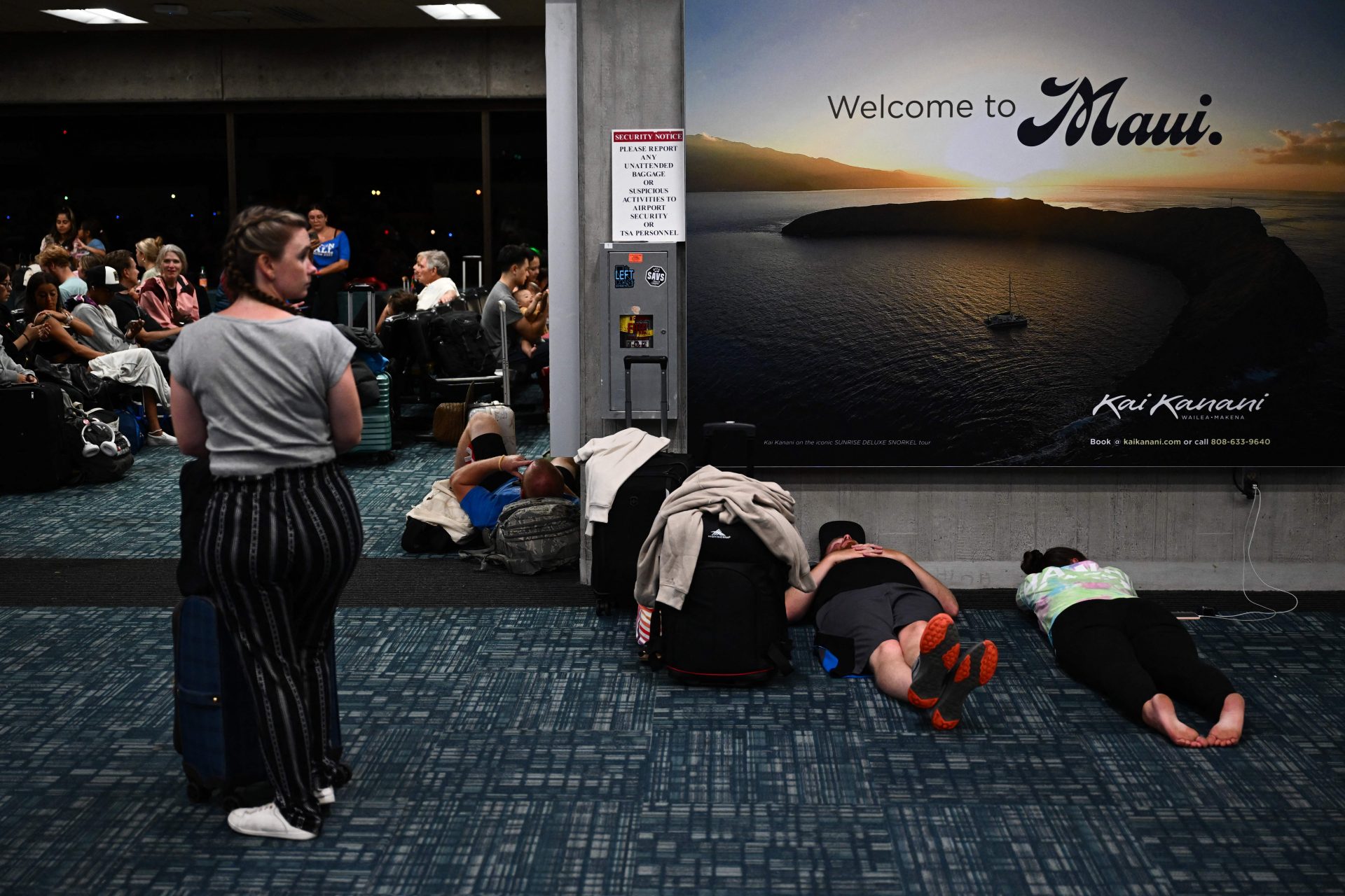 Bloqués à l'aéroport