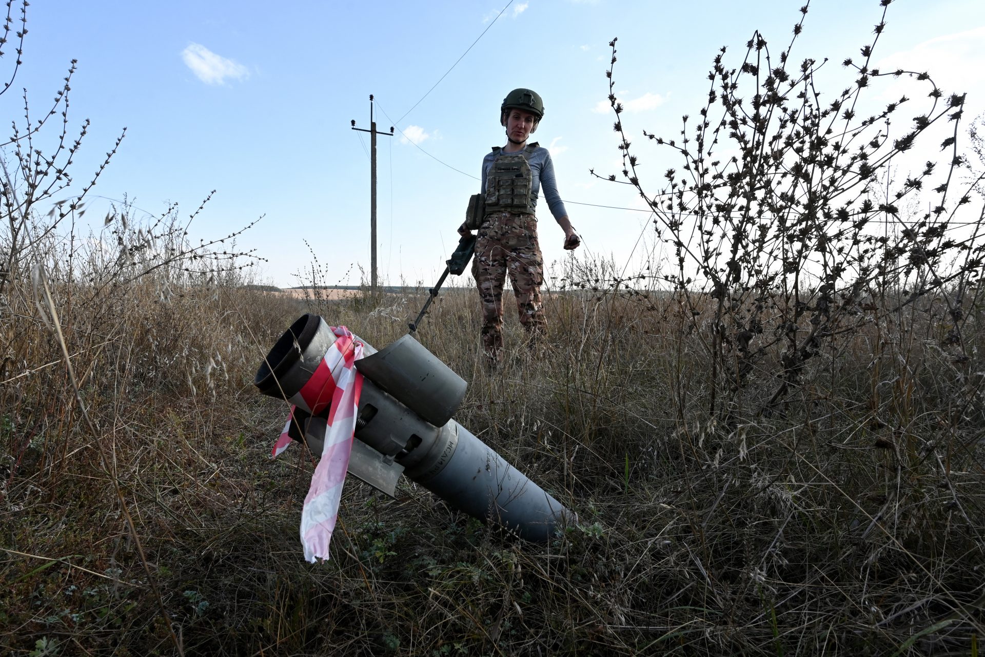 Unexploded ordnance is also an issue
