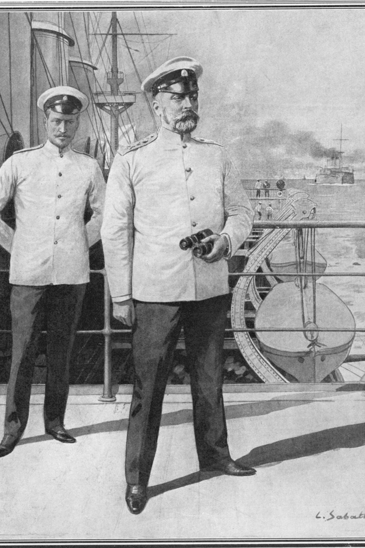 A very modern example of an Imperial Russian admiral