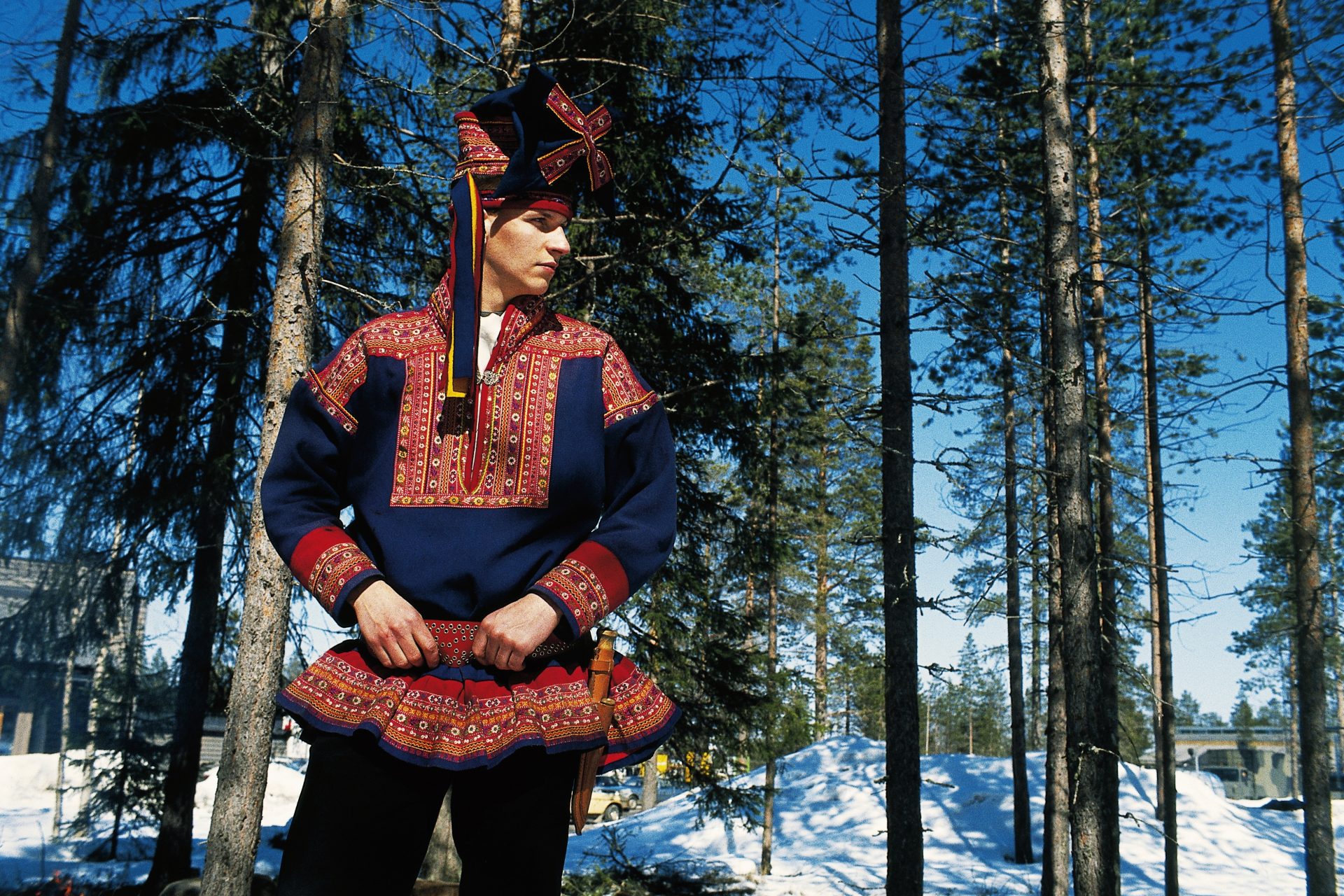 O povo Sámi, da Escandinávia