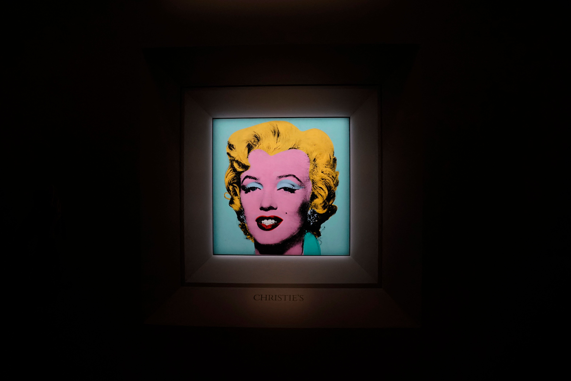 Shot Sage Blue Marilyn, Andy Warhol 