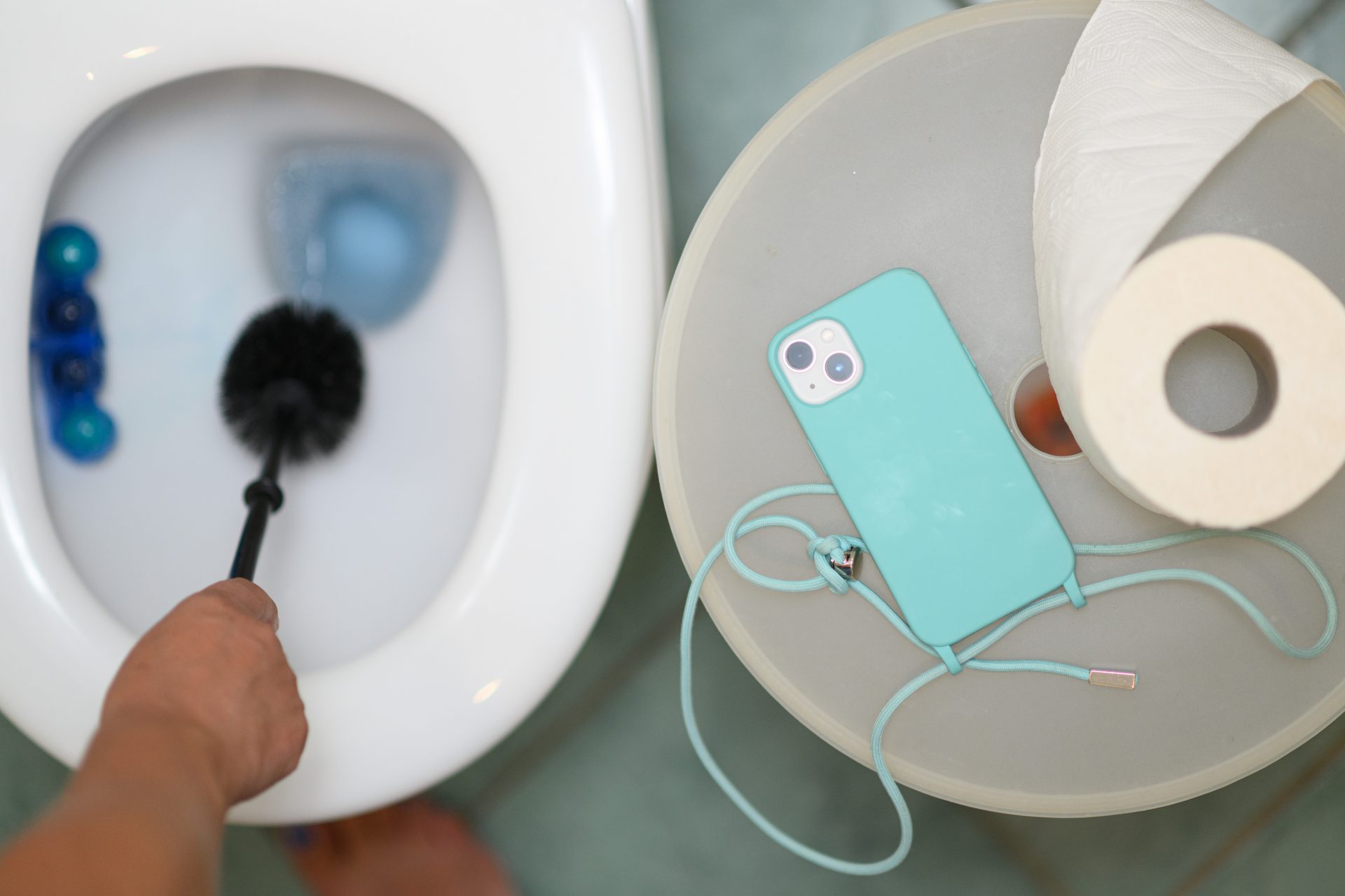 Which has more bacteria, your cell phone or a toilet?