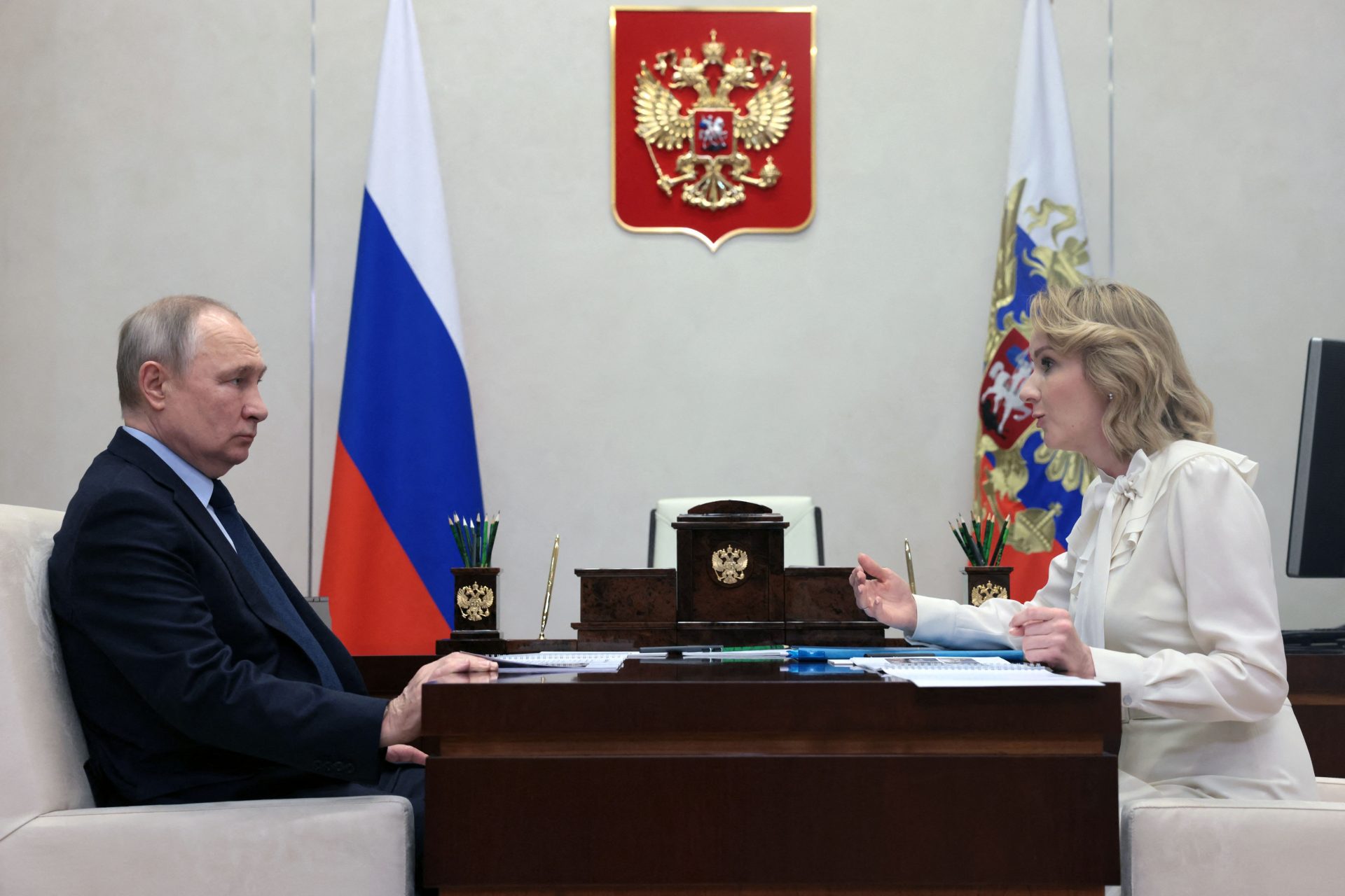 Russia says the parents agreed to have their kids taken to Russia...
