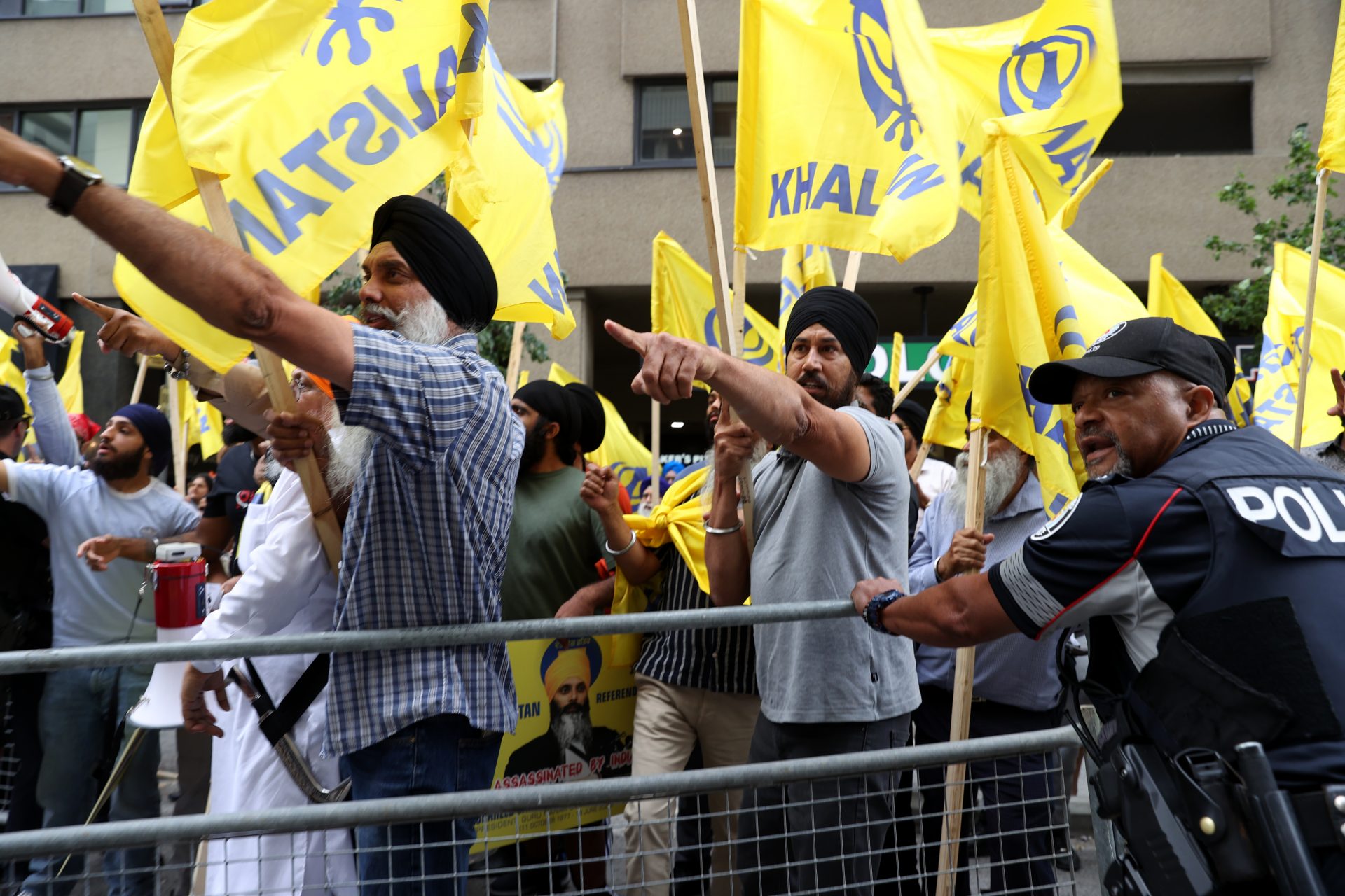 The Khalistan movement 