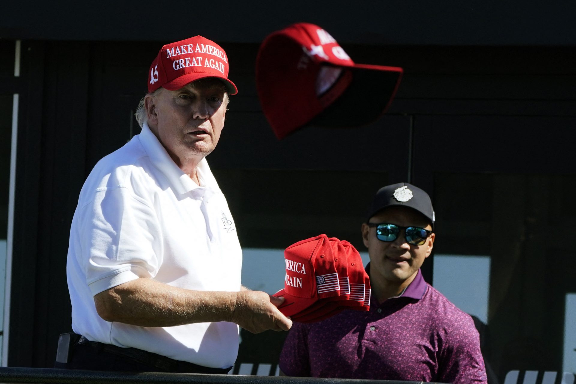 Everyone gets a MAGA hat