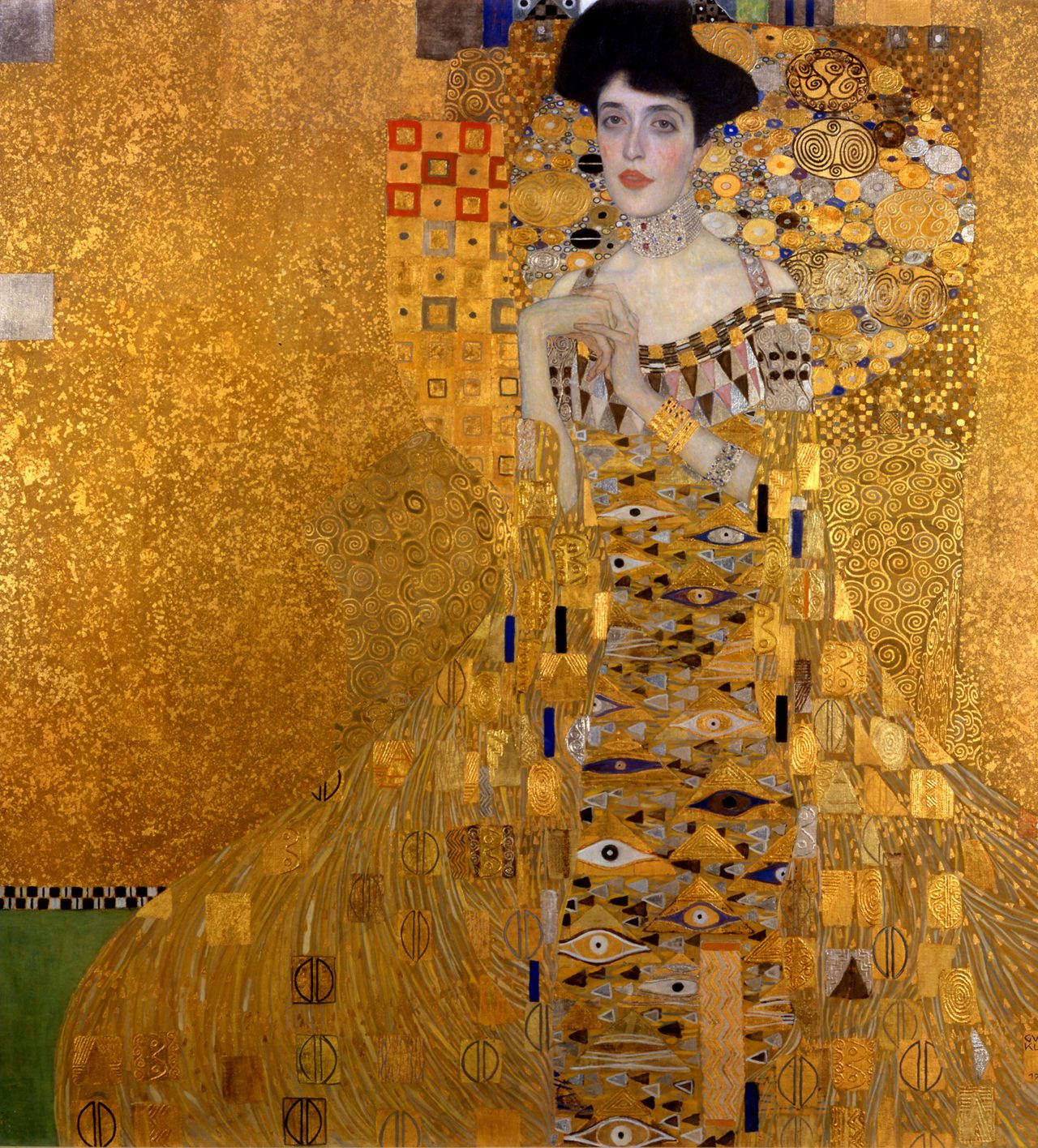 Portrait of Adele Bloch-Bauer I, Gustav Klimt 