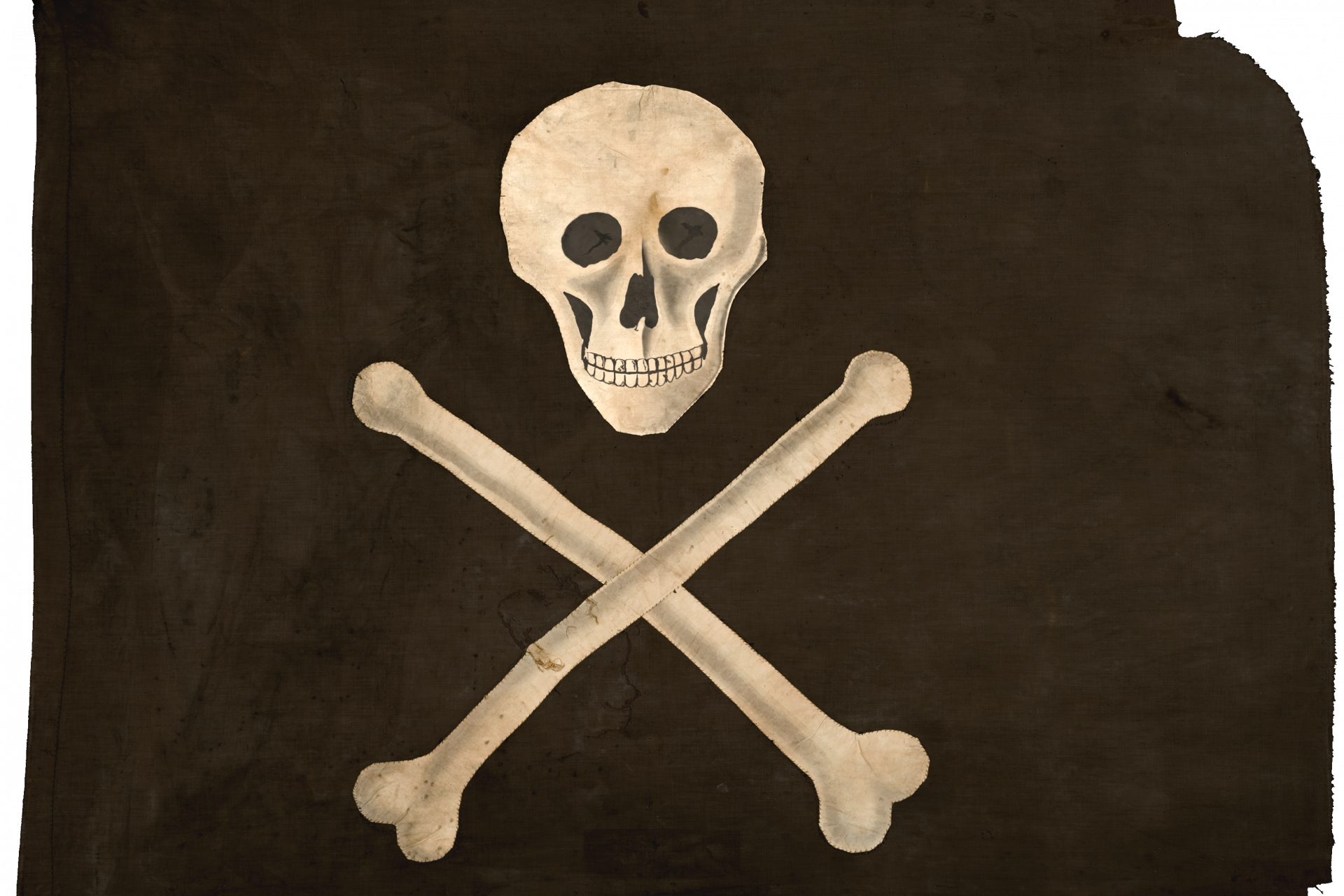 A bandeira pirata é chamada de Jolly Roger