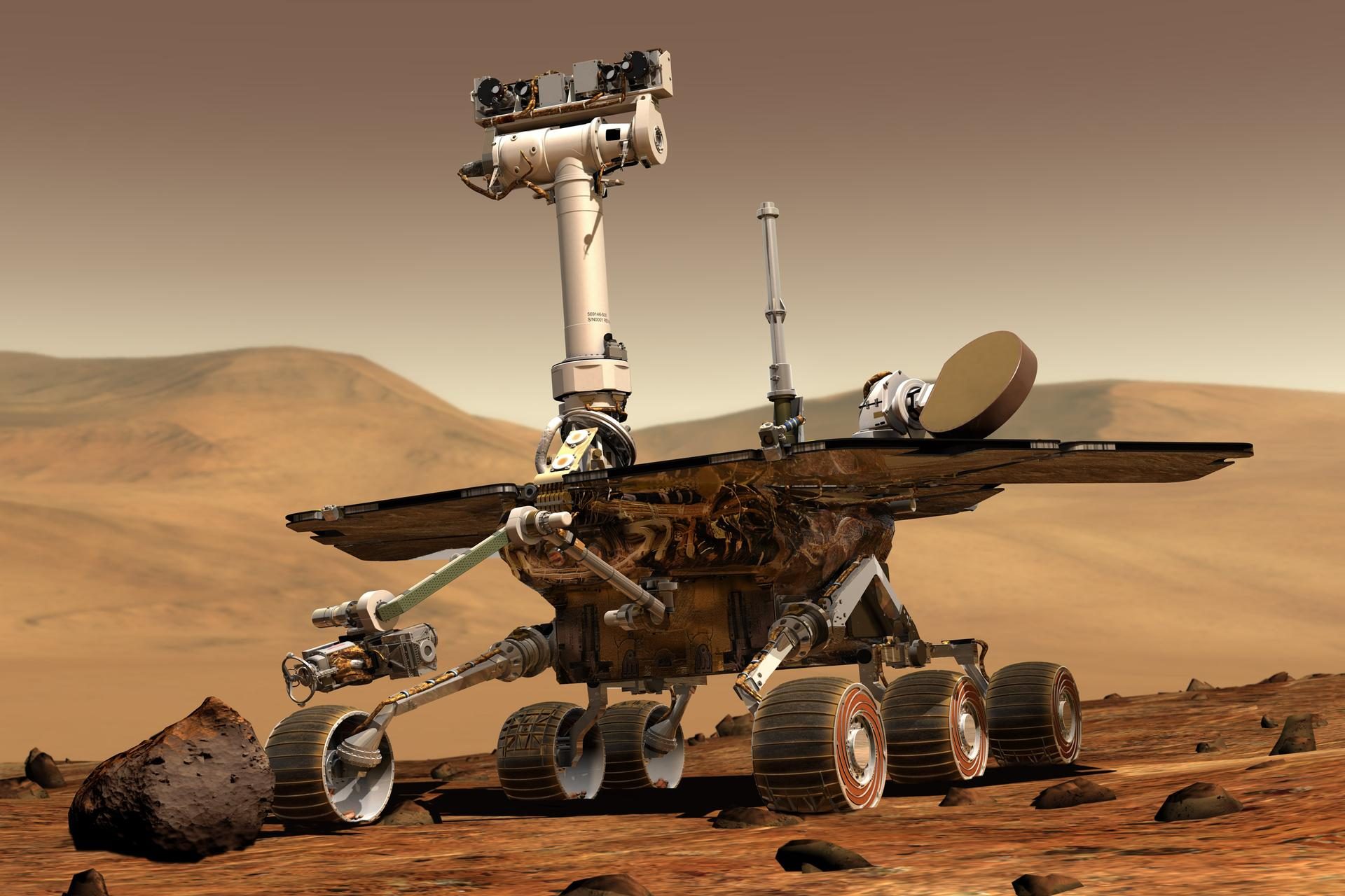 Analisar as rochas coletadas em Marte