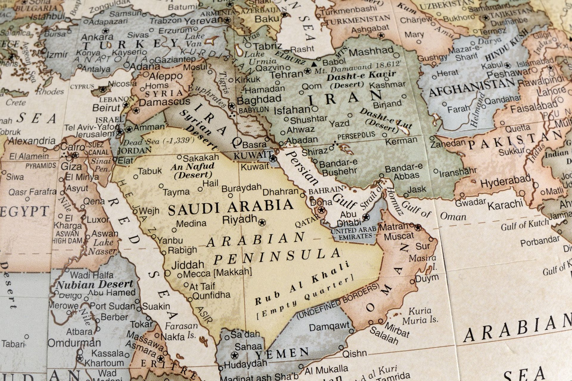 The divide between Shiites and Sunnis