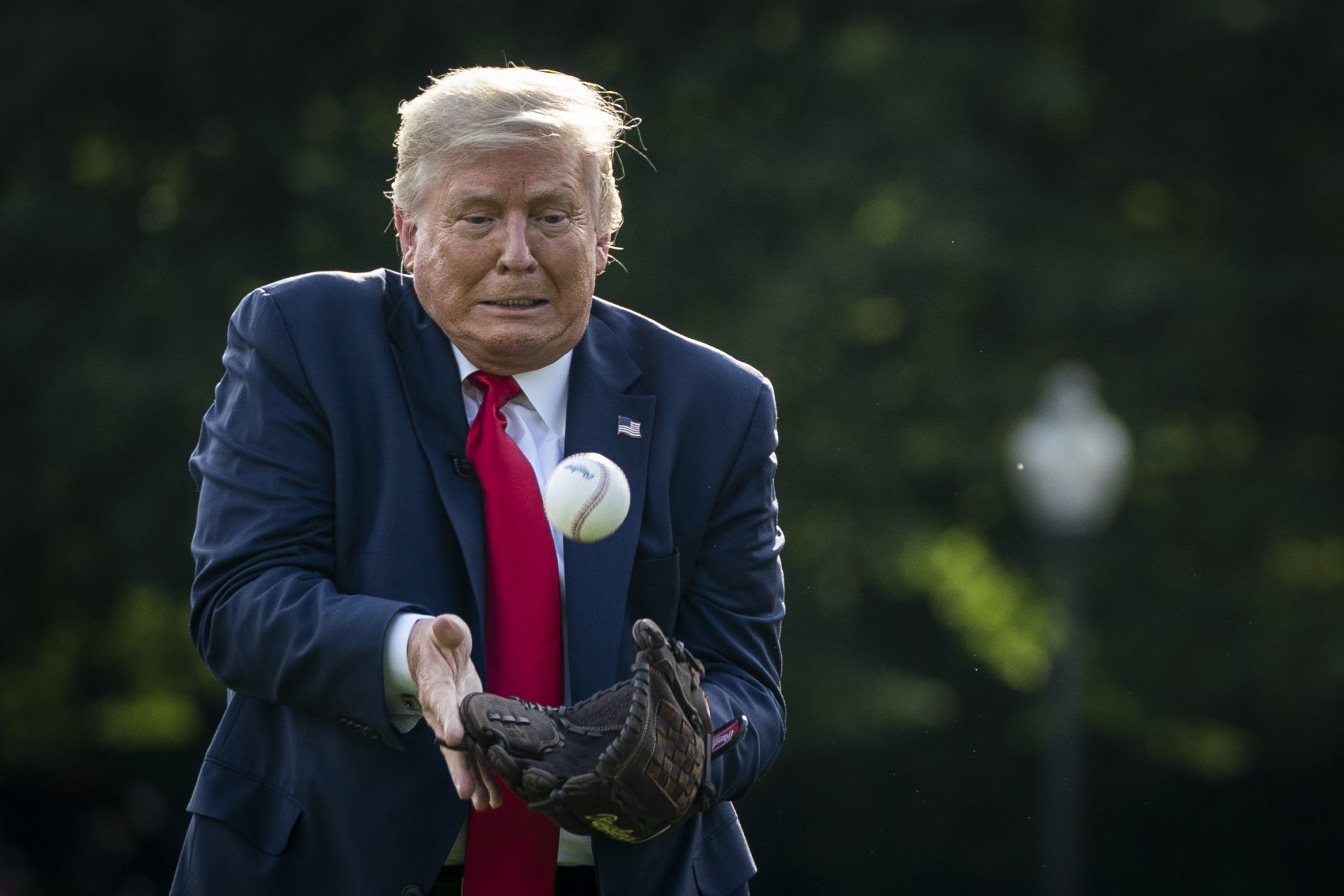 Trump’s terror playing catch with Mariano Rivera 