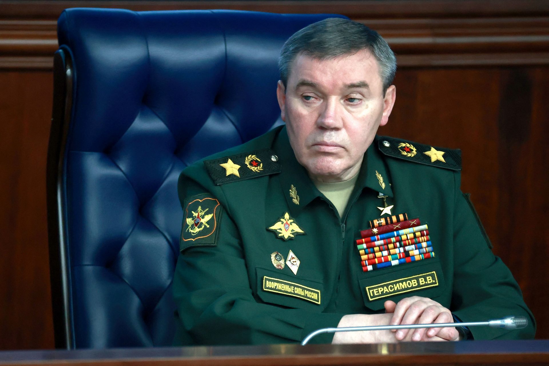 Il presidente dello Stato Maggiore russo