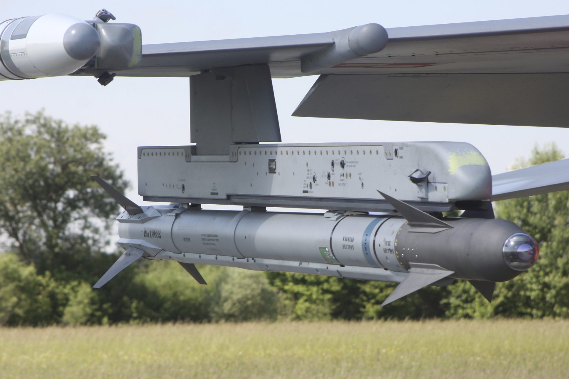The AIM-9X Sidewinder