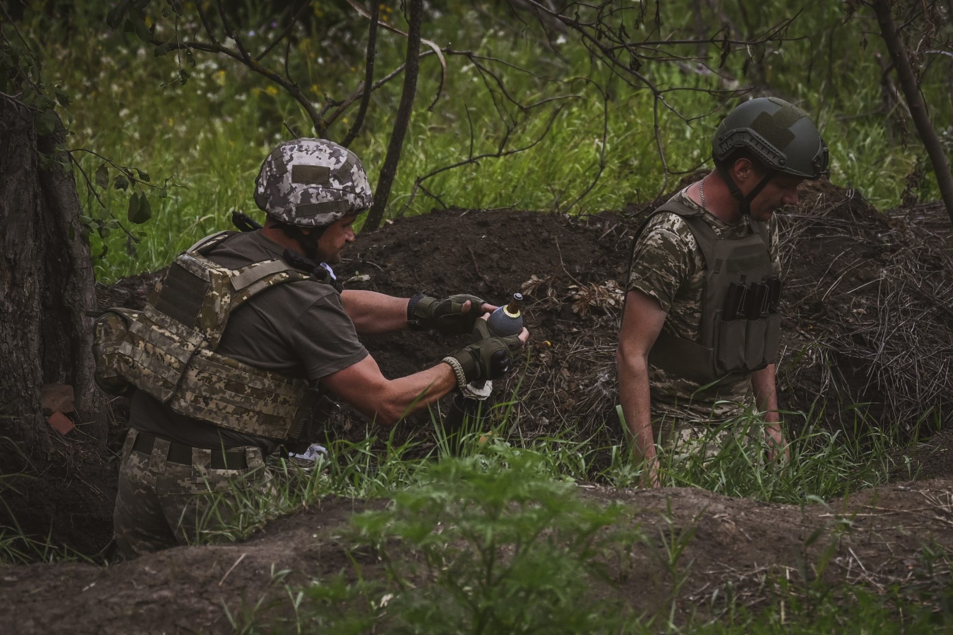 Die Ukraine zerstört viel Ausrüstung