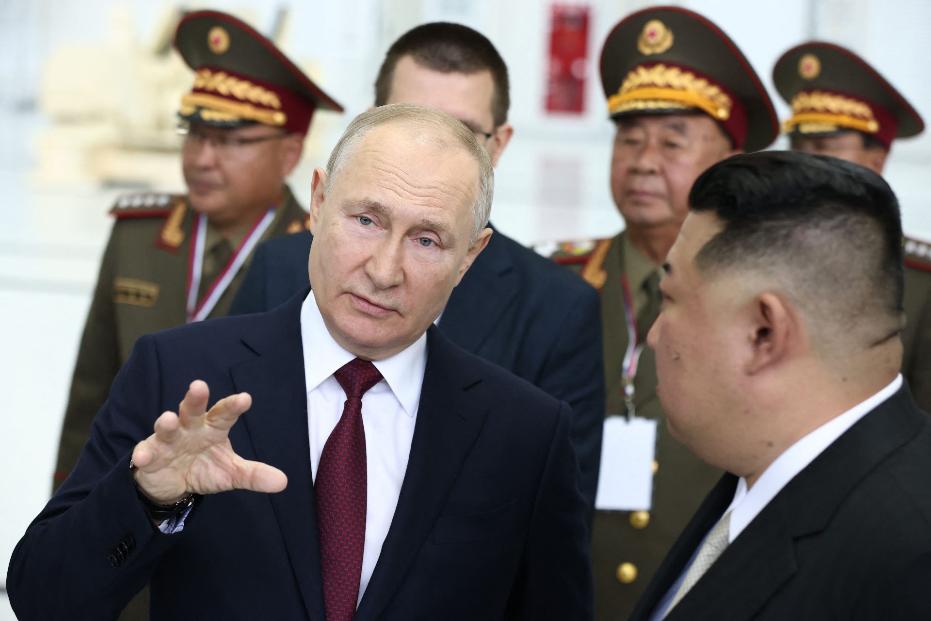 Filtran parte del acuerdo secreto de Putin con Corea del Norte