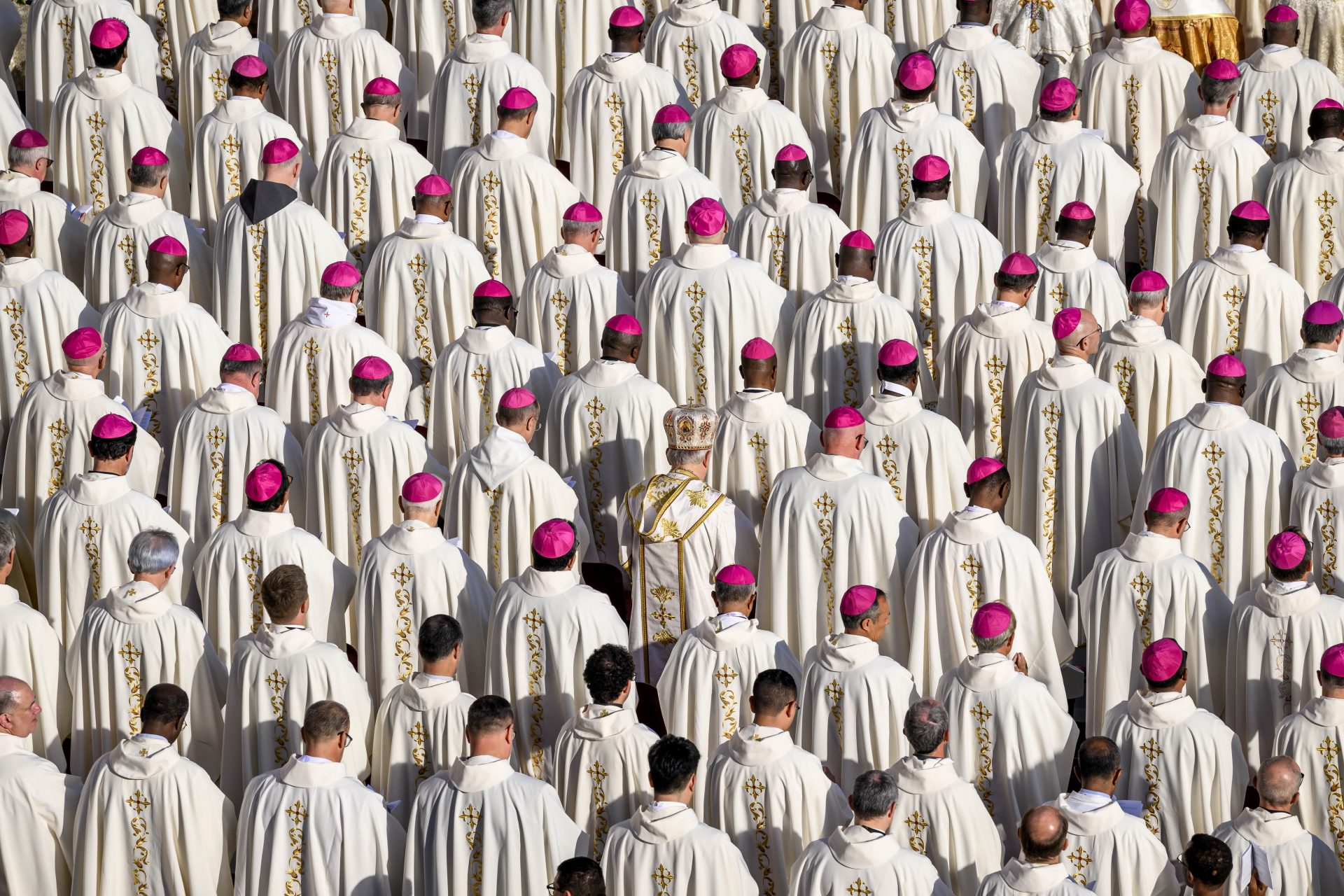 Un rassemblement d'évêques...