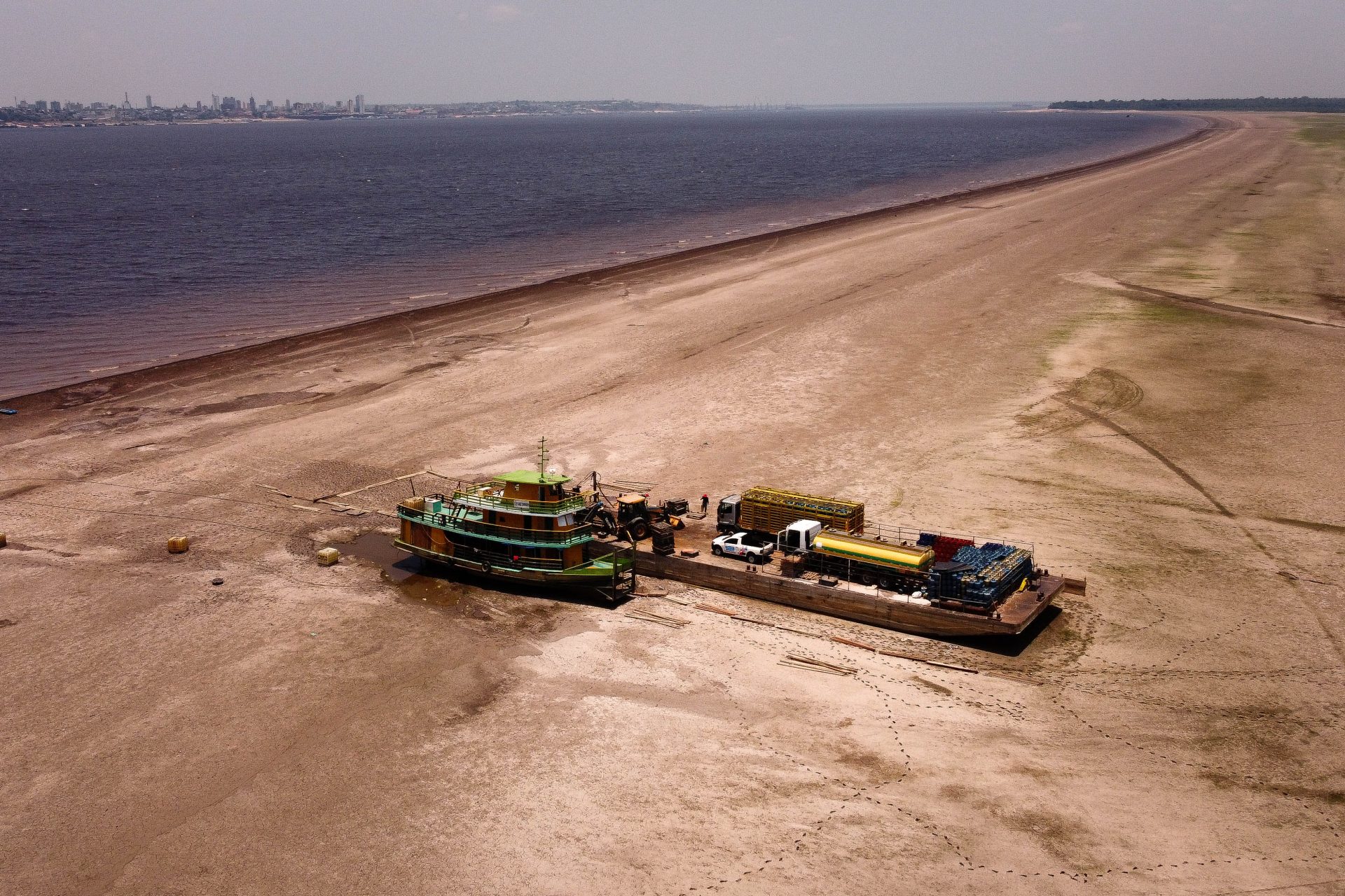 Les fleuves Negro et Solimões