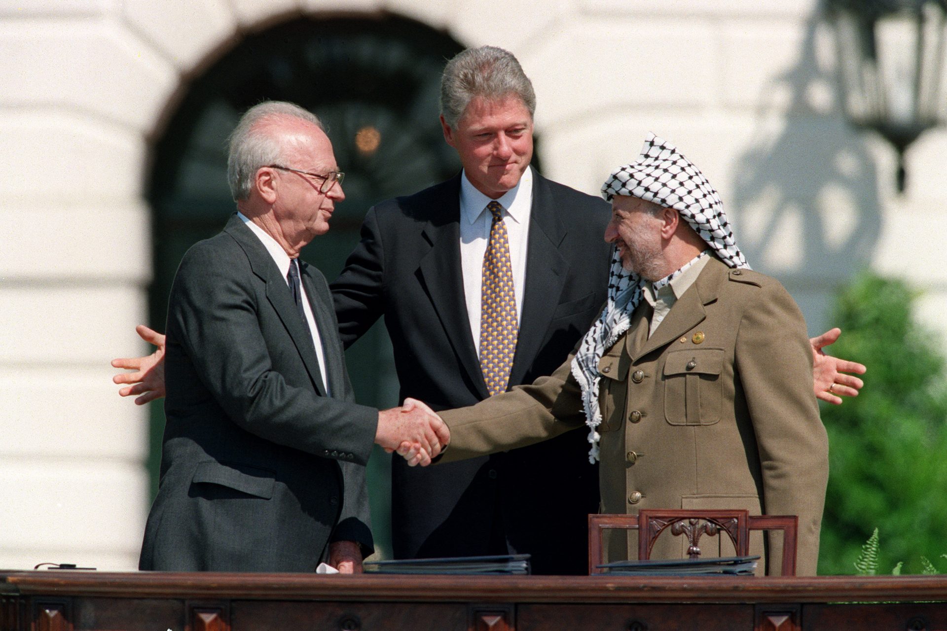 Working towards peace with the Oslo Accords and a two-state solution