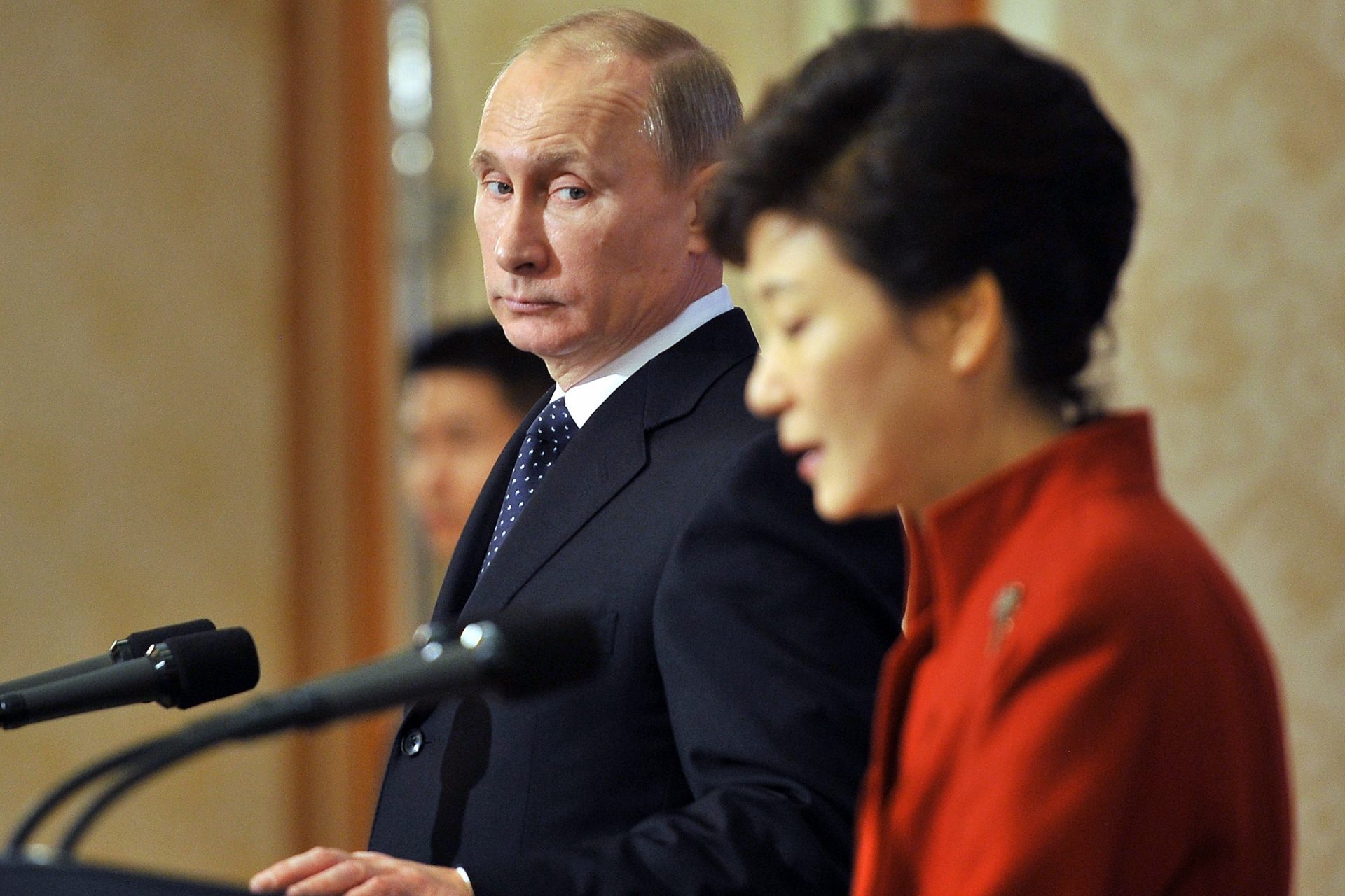 L'ex presidente sudcoreana Park Geun-hye