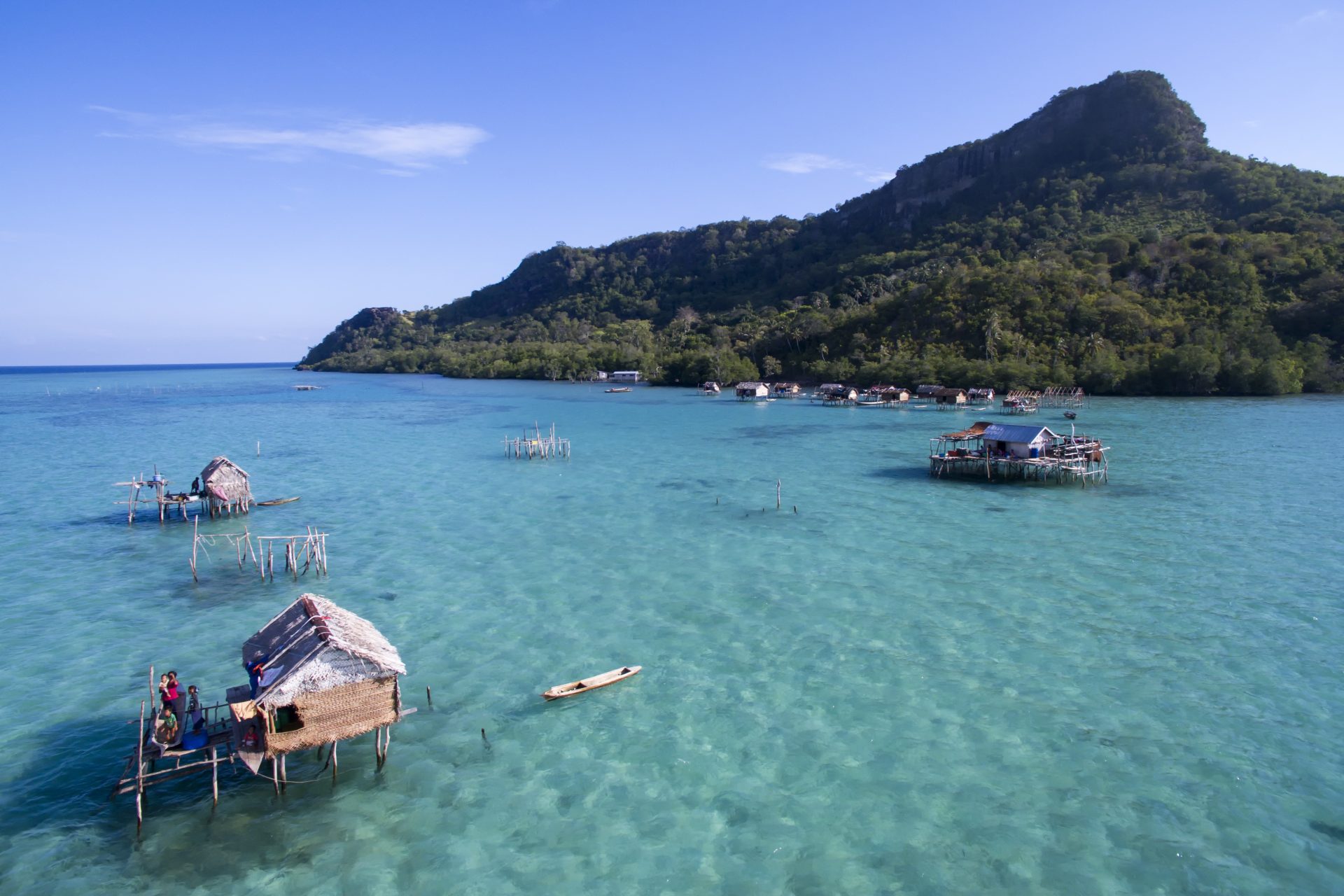 The Bajau dive in search of fish