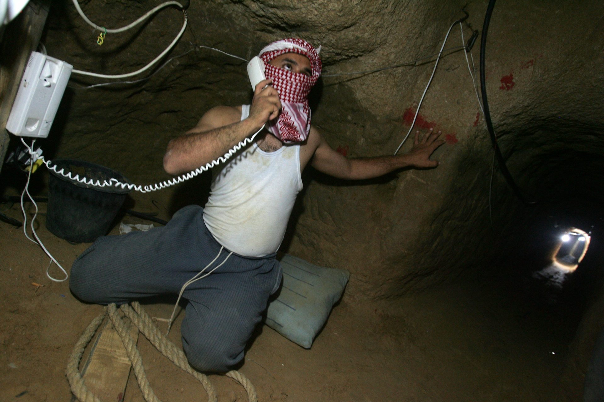 The tunnels in Gaza are used on a regular basis