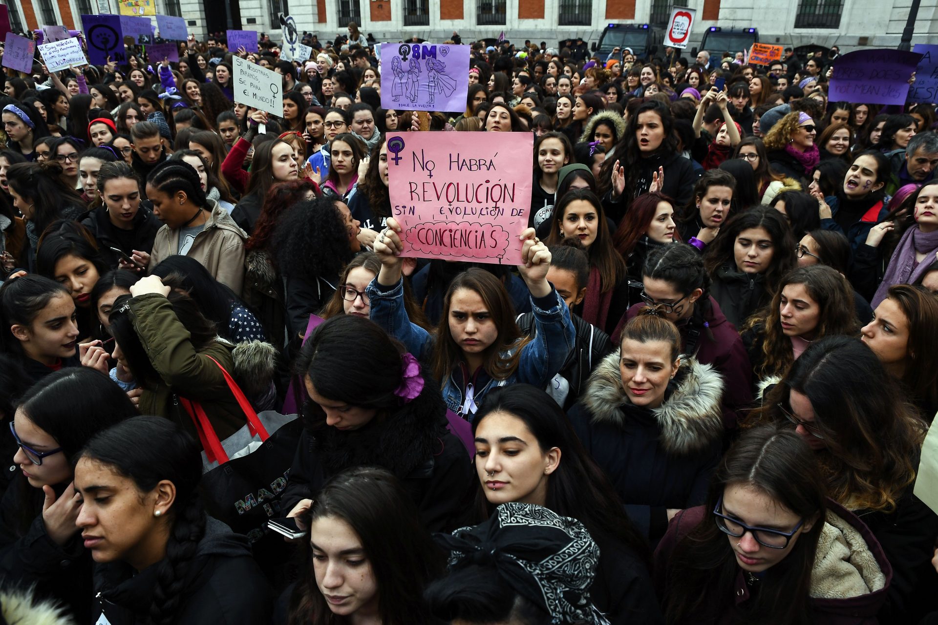 Huelga internacional de mujeres