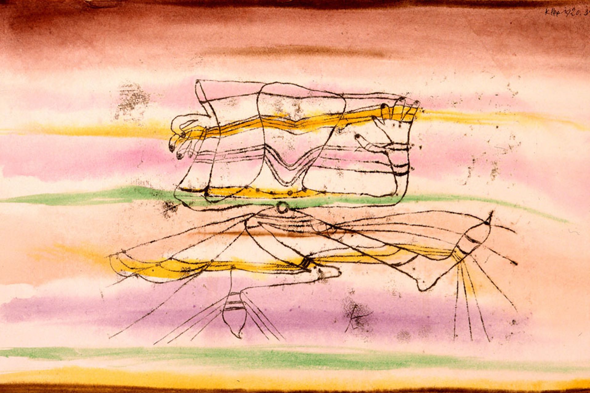 La danza del velo, Paul Klee