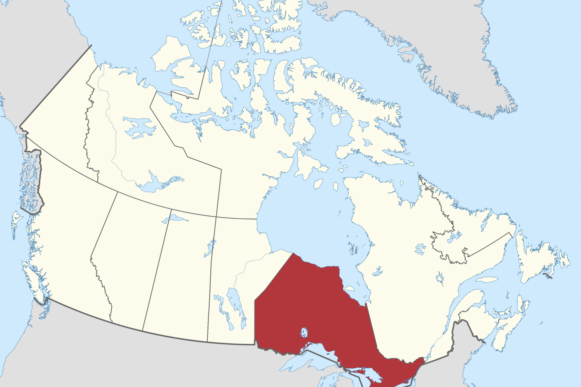9. Ontario — D-