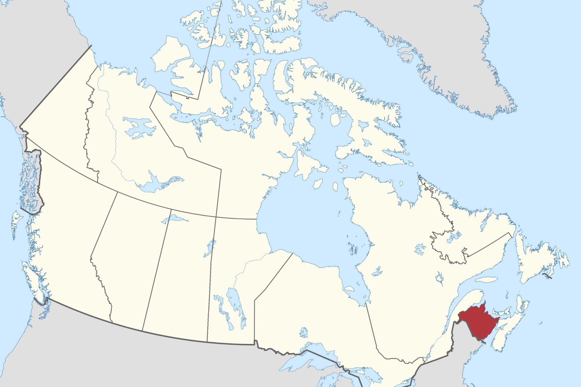 8. New Brunswick — D-