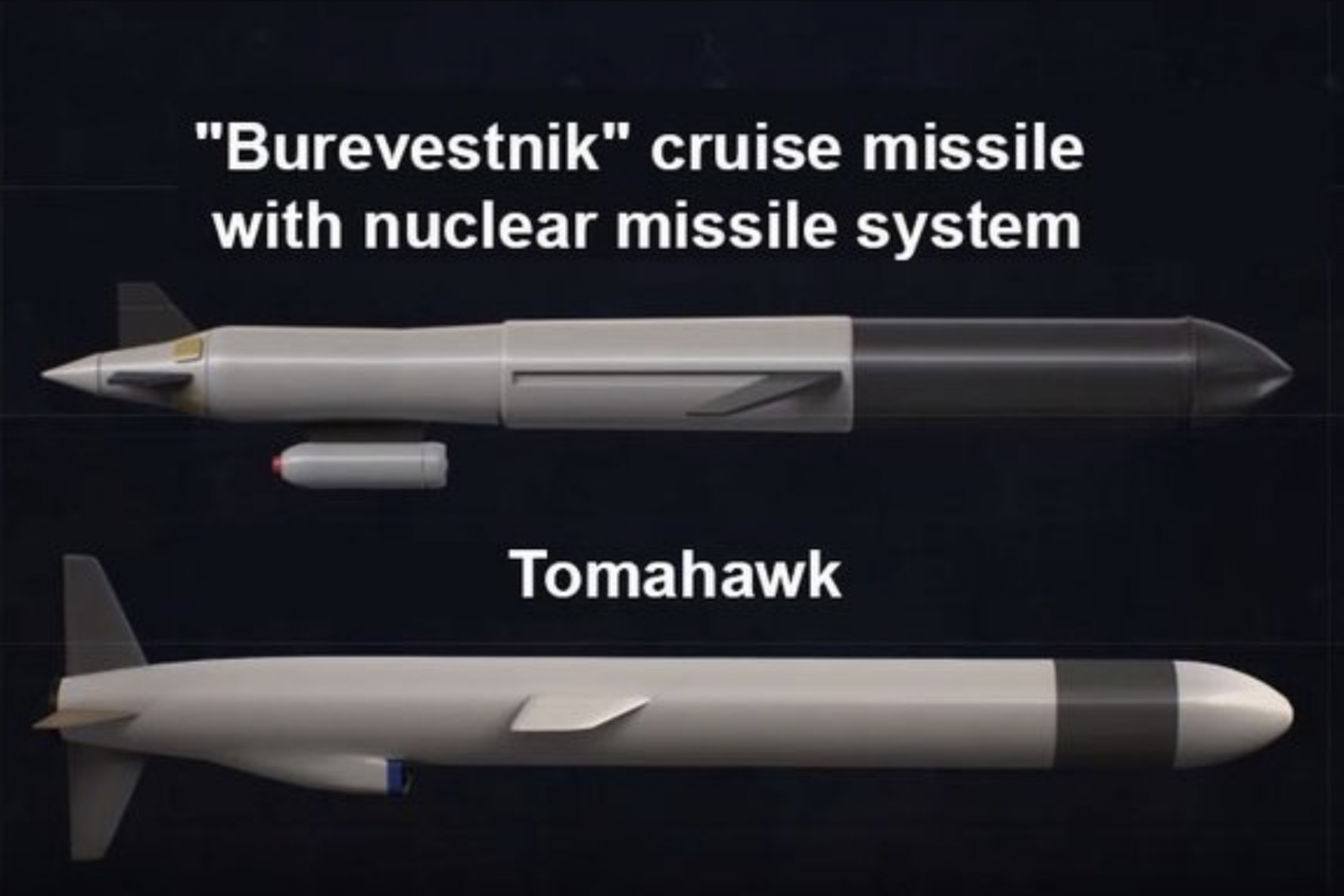 A nuclear-propelled cruise missile 