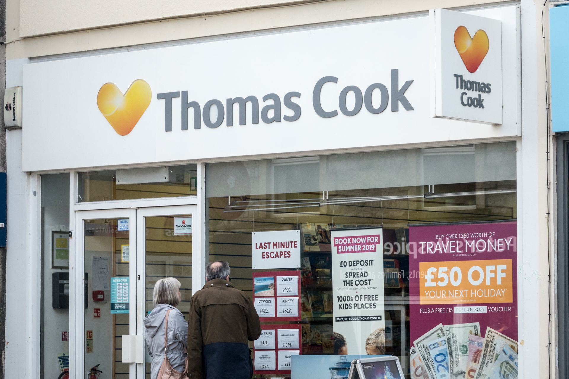 Thomas Cook (Verenigd Koninkrijk, 2019)