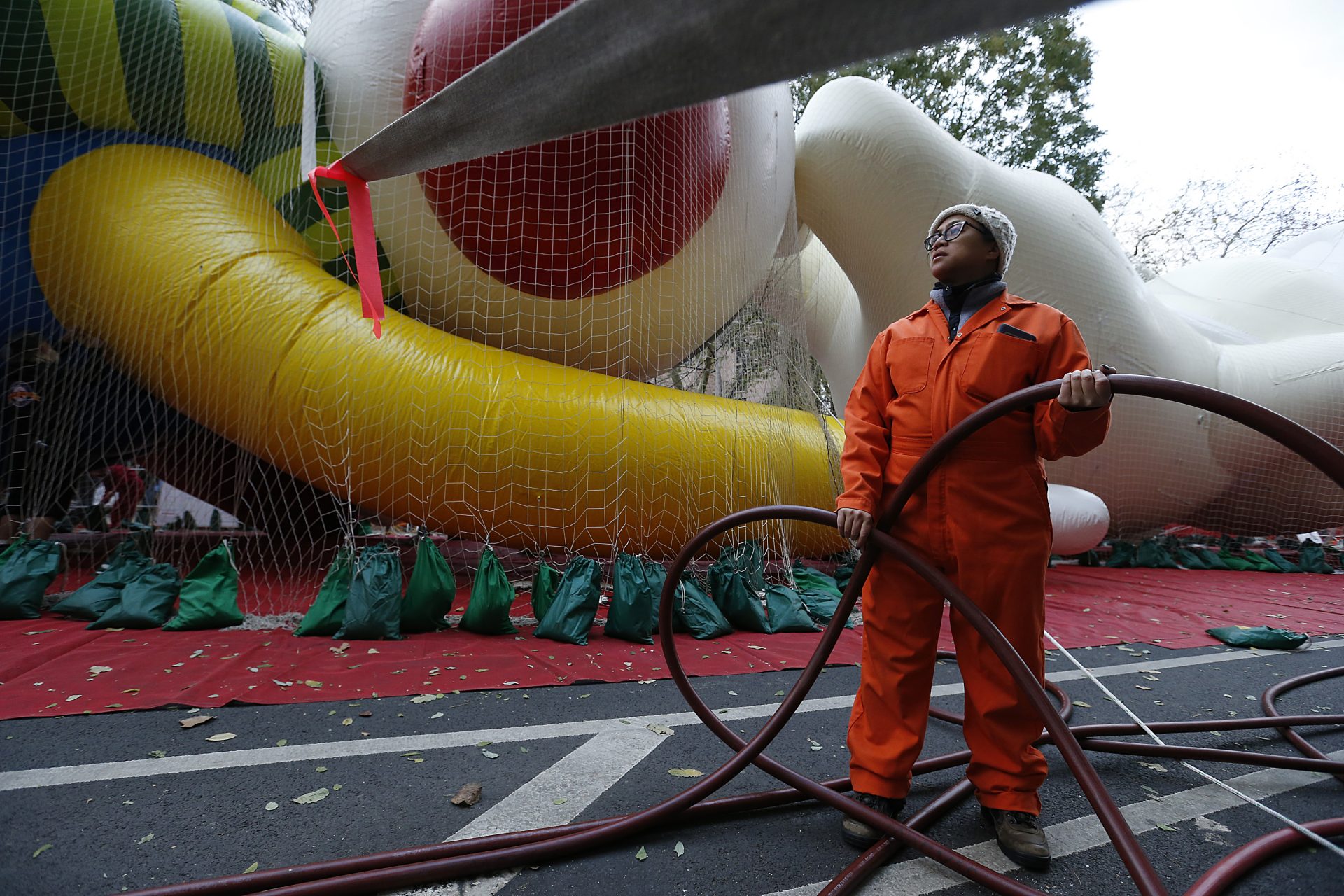 Macy's Parade Balloon Inflation: A Larger-Than-Life Prelude