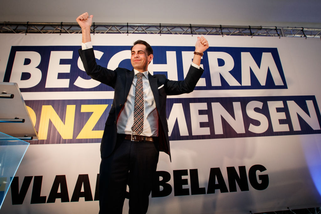 Vlaams Belang party: the biggest political force in Belgium