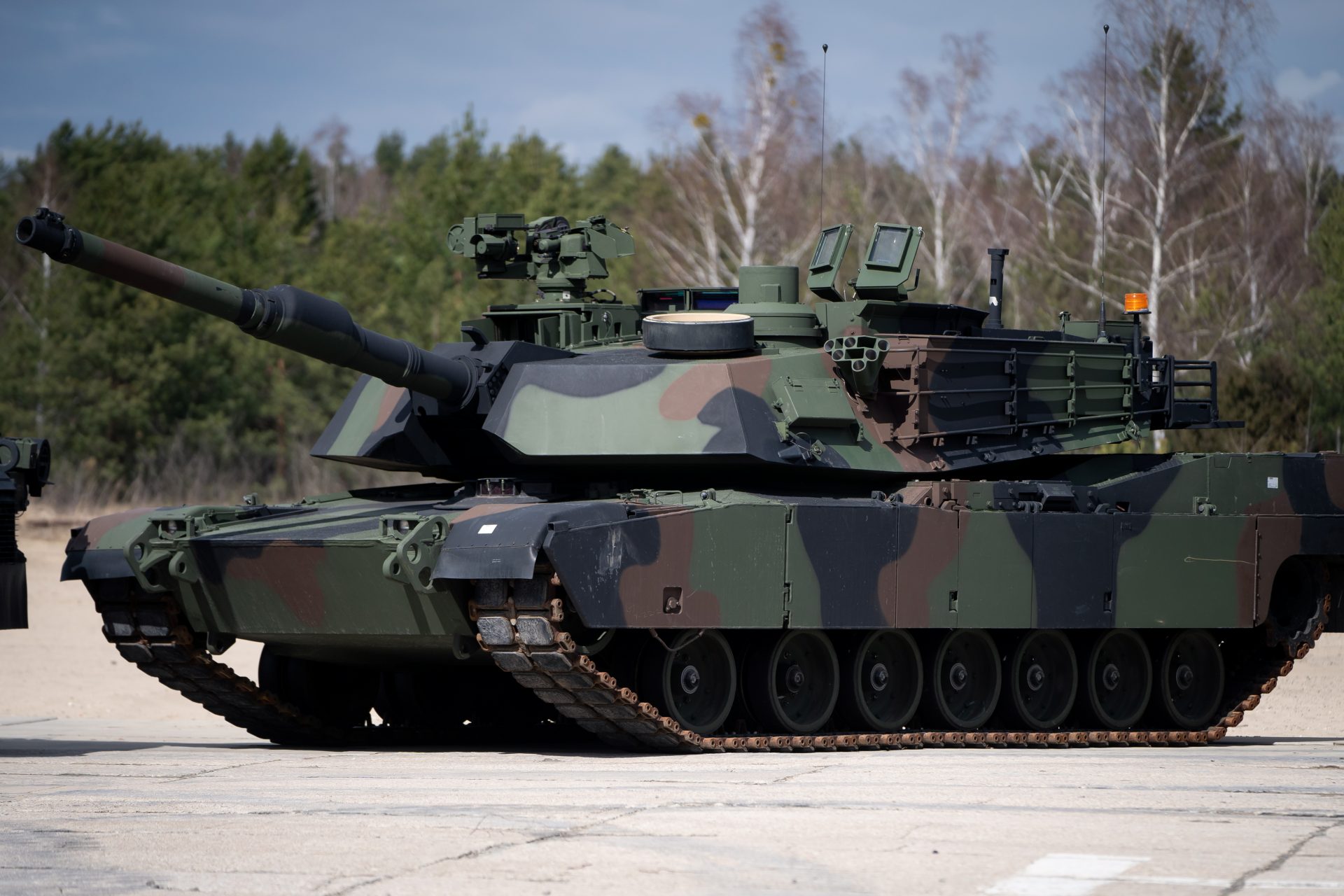 American Abrams tanks make first appearance in the Ukraine war