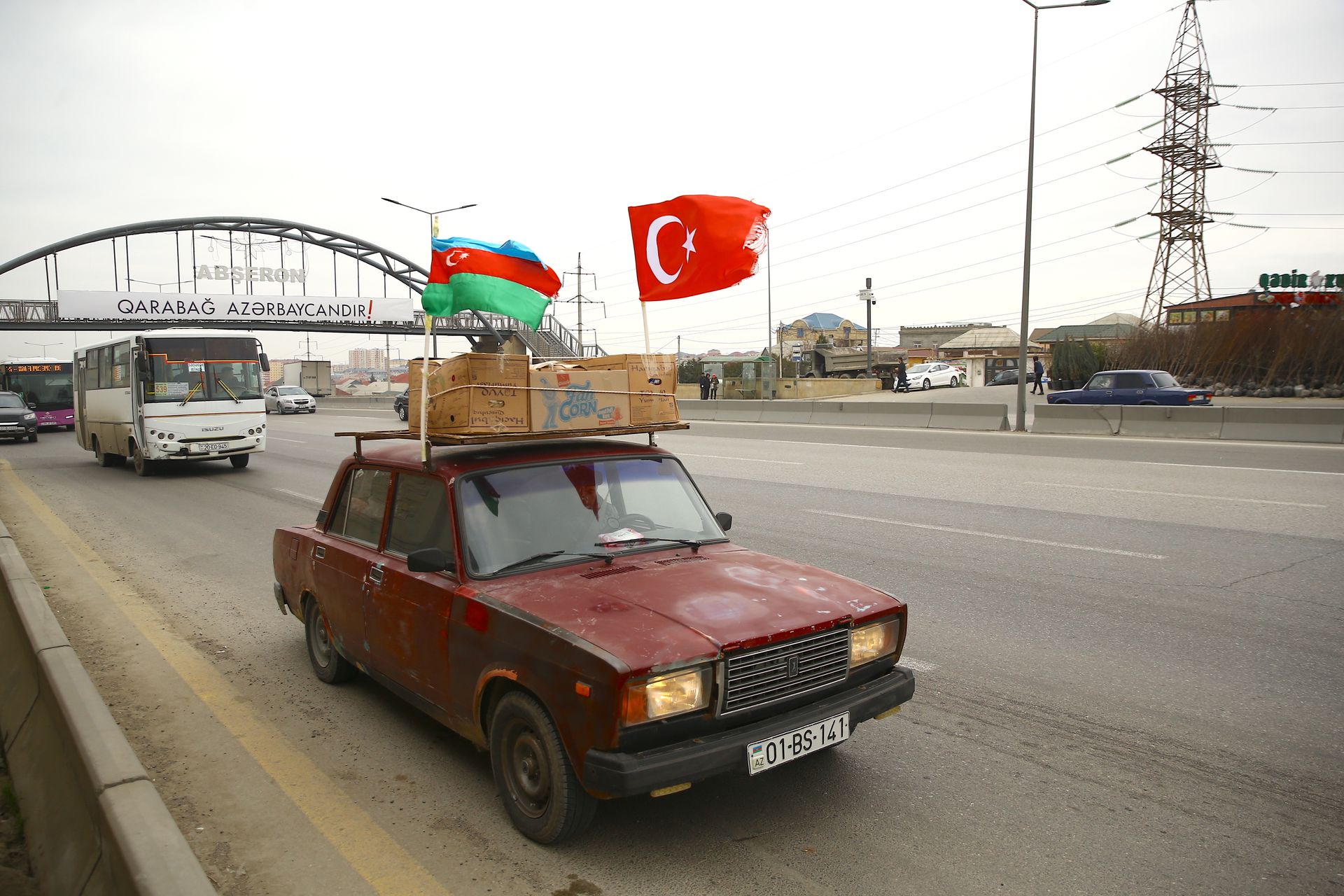 Bakou soutenu par la Turquie