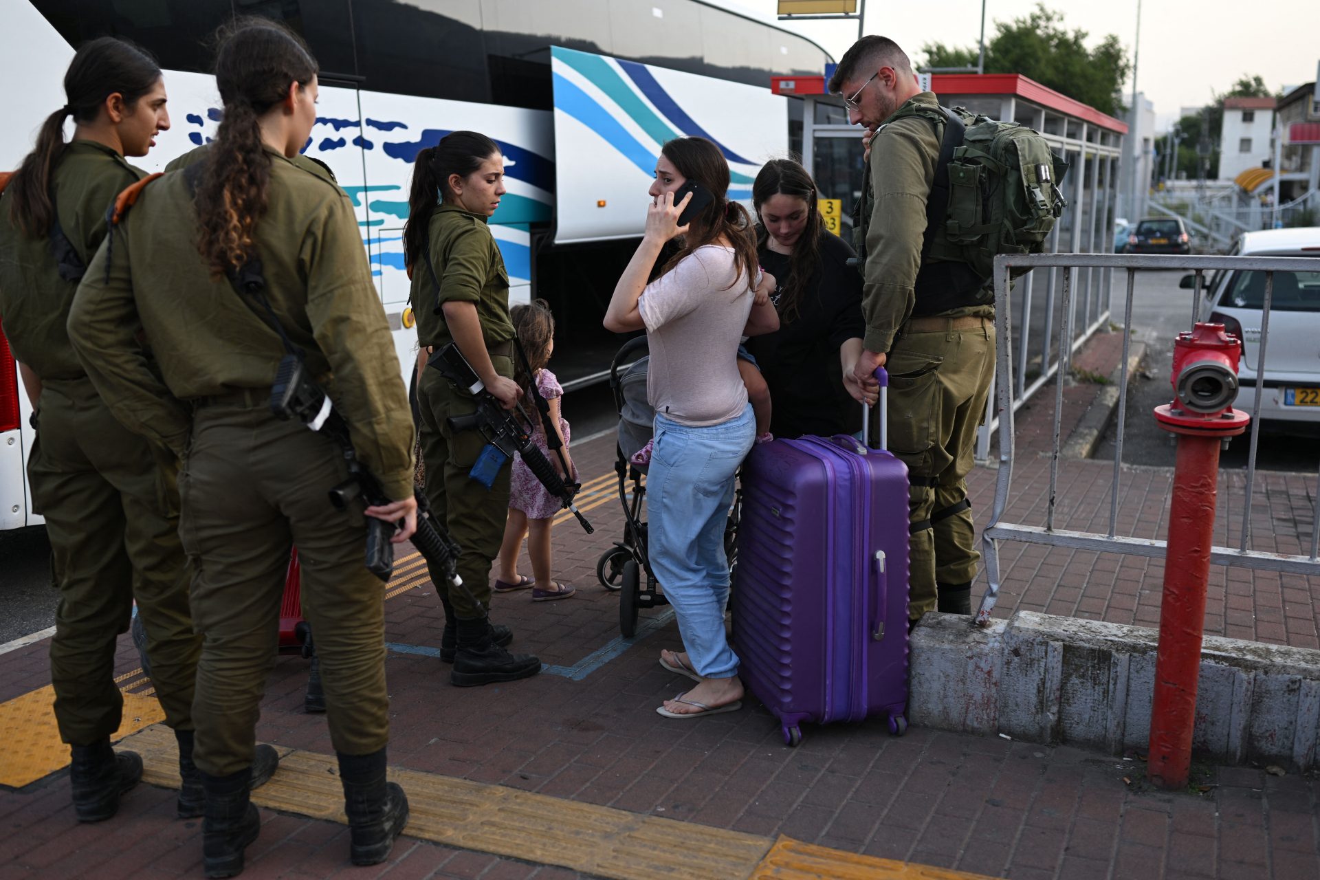 Israel is already evacuating those in the line of fire