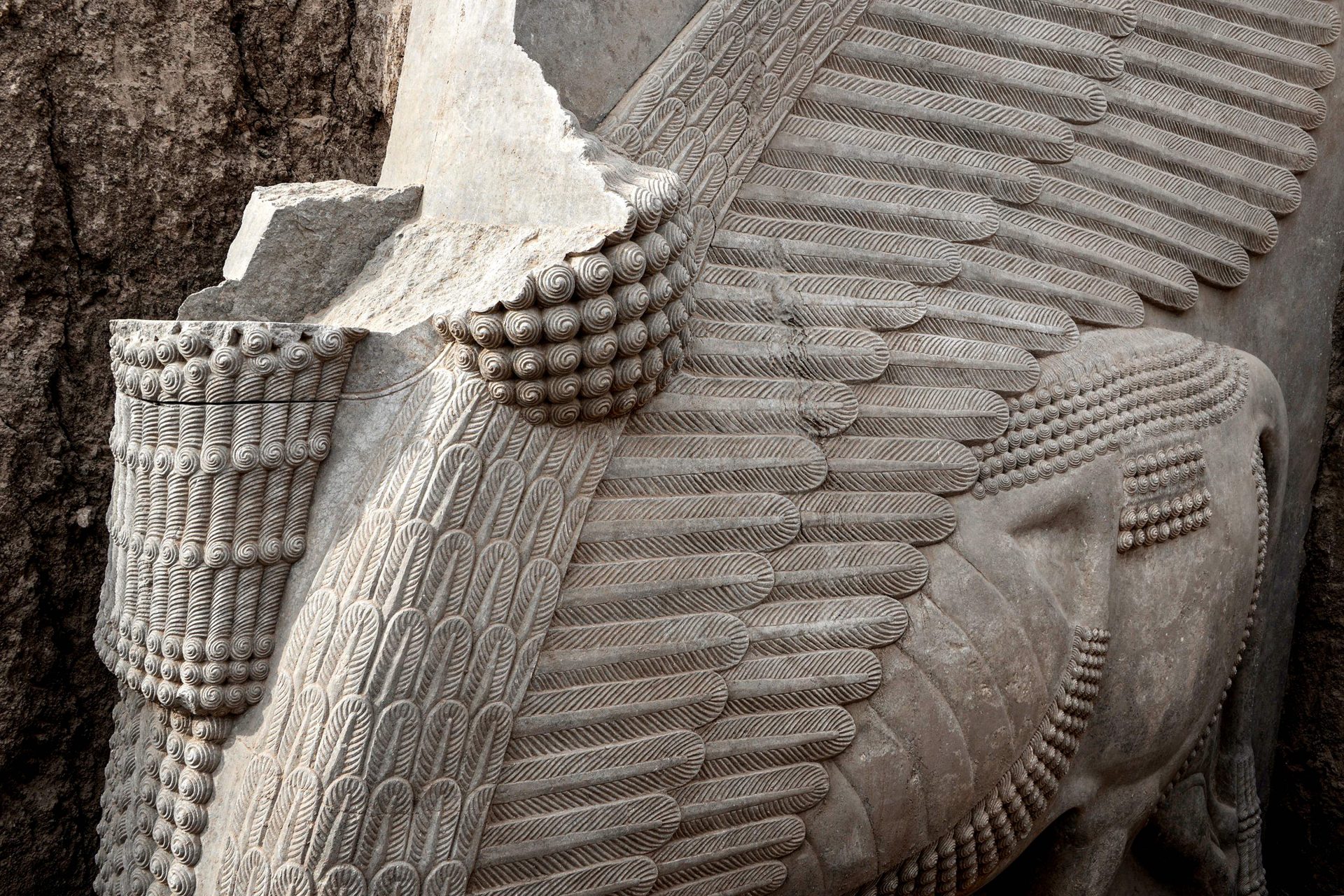 La divinité assyrienne Lamassu