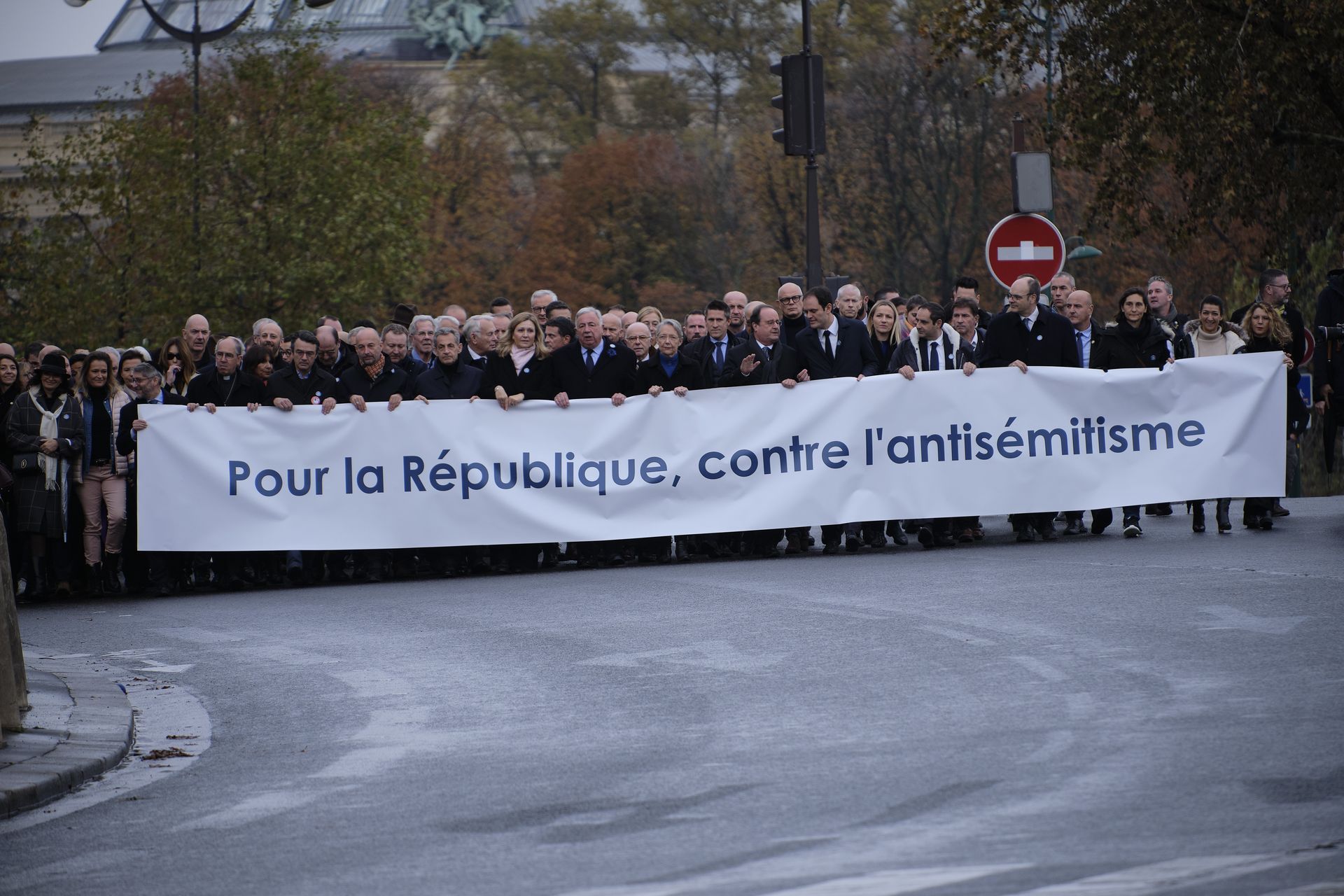 Une grande manifestation contre l’antisémitisme