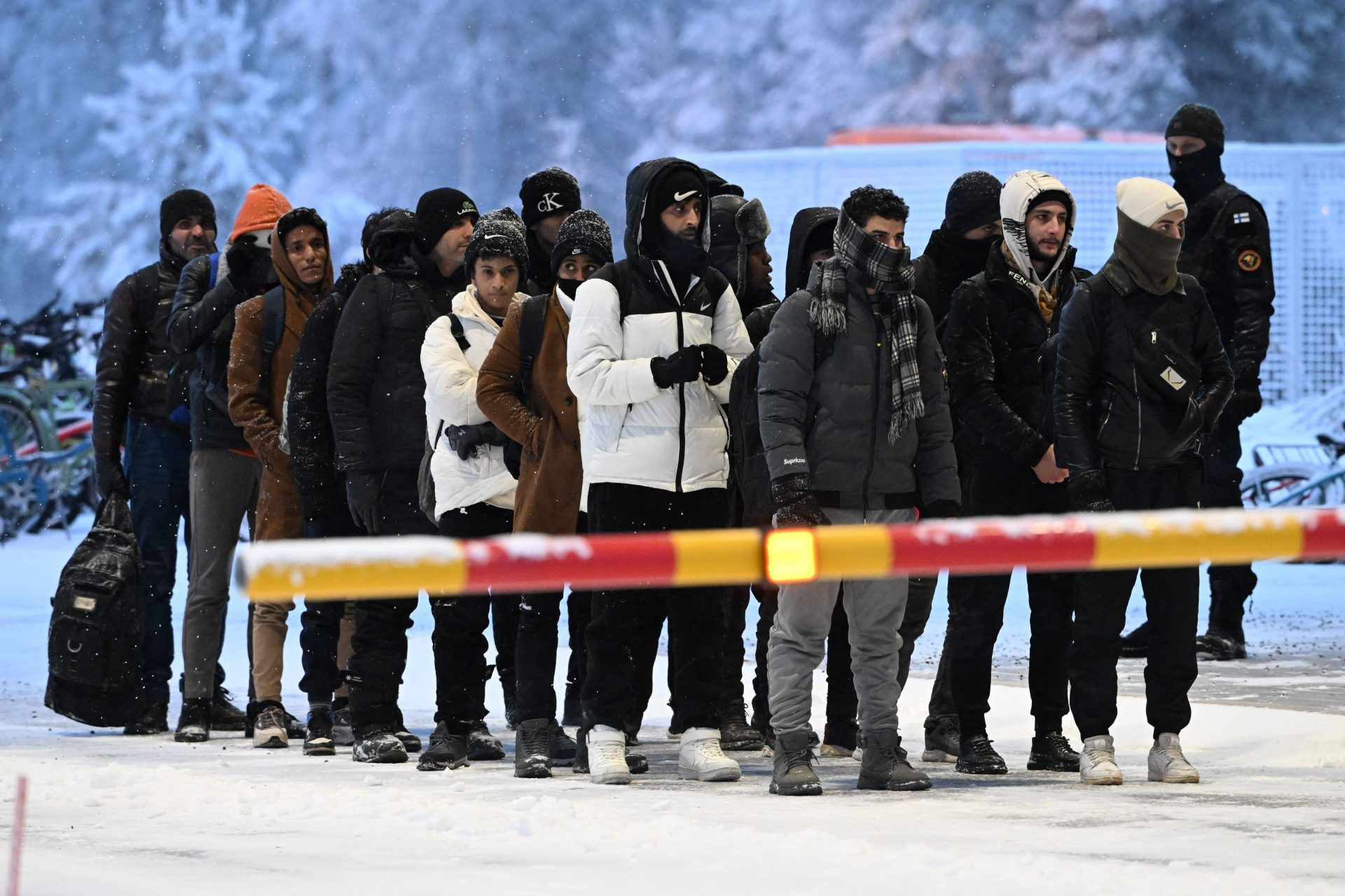 Honderden asielzoekers in Finland