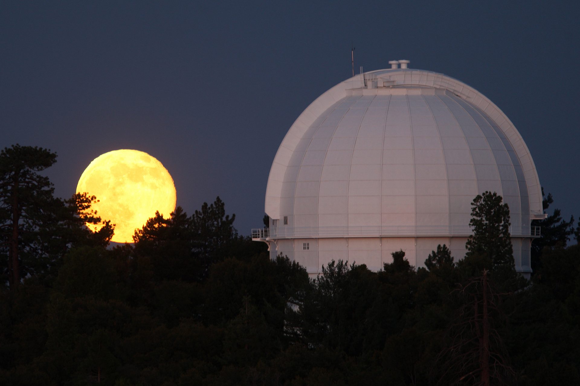 Daten an Hale-Teleskop