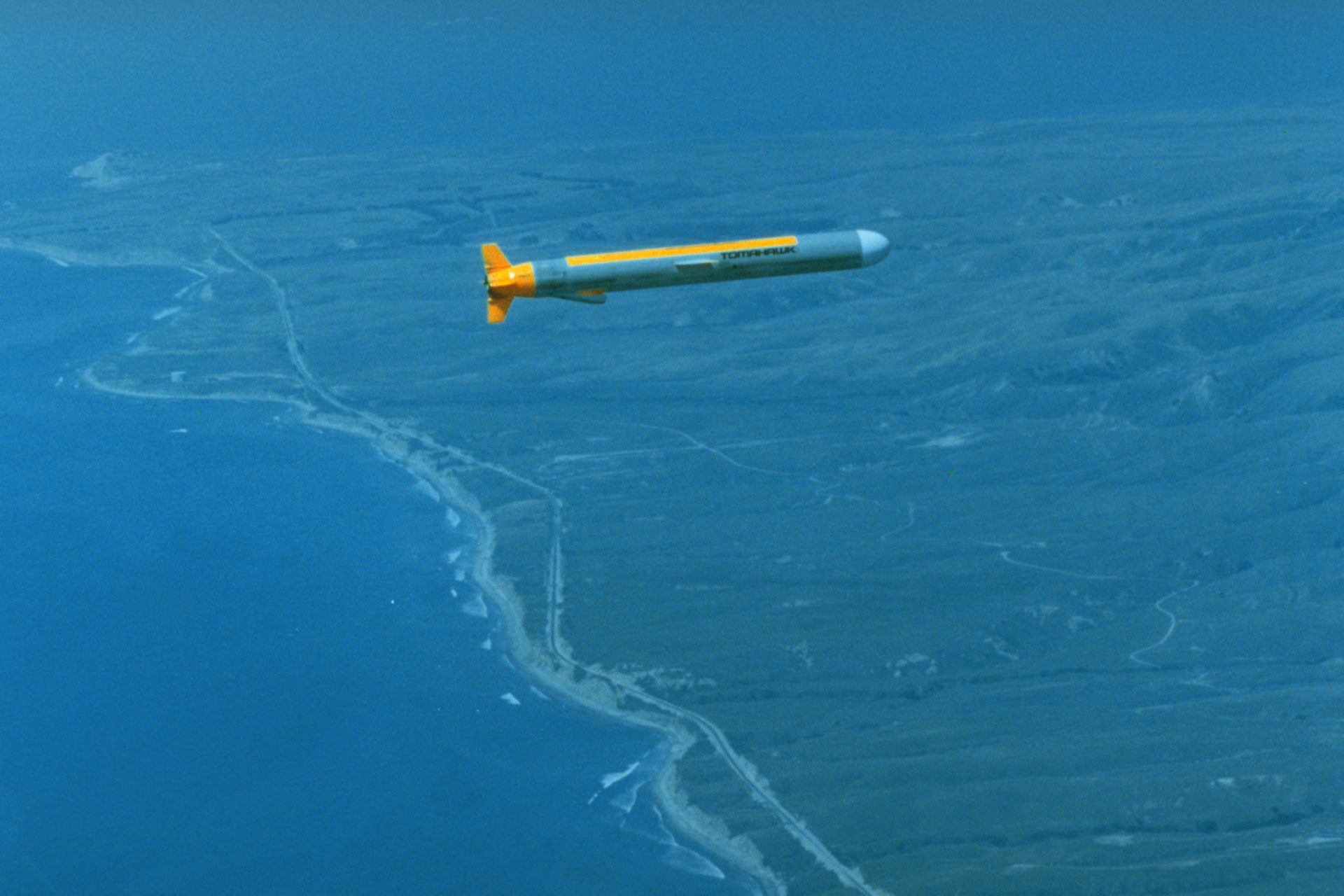Le missile d'attaque terrestre Tomahawk