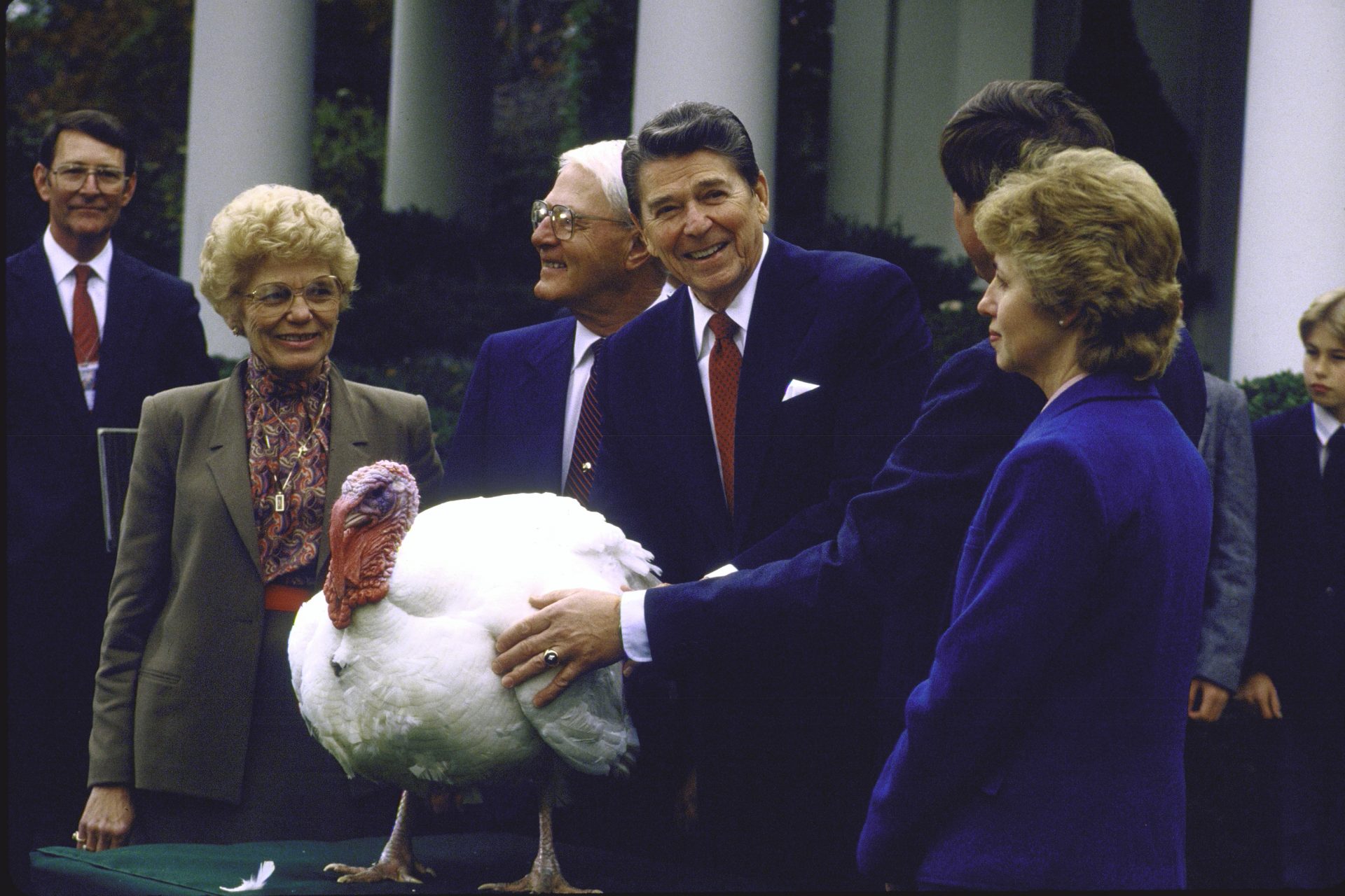 Ronald Reagan pardoned his turkey in 1982