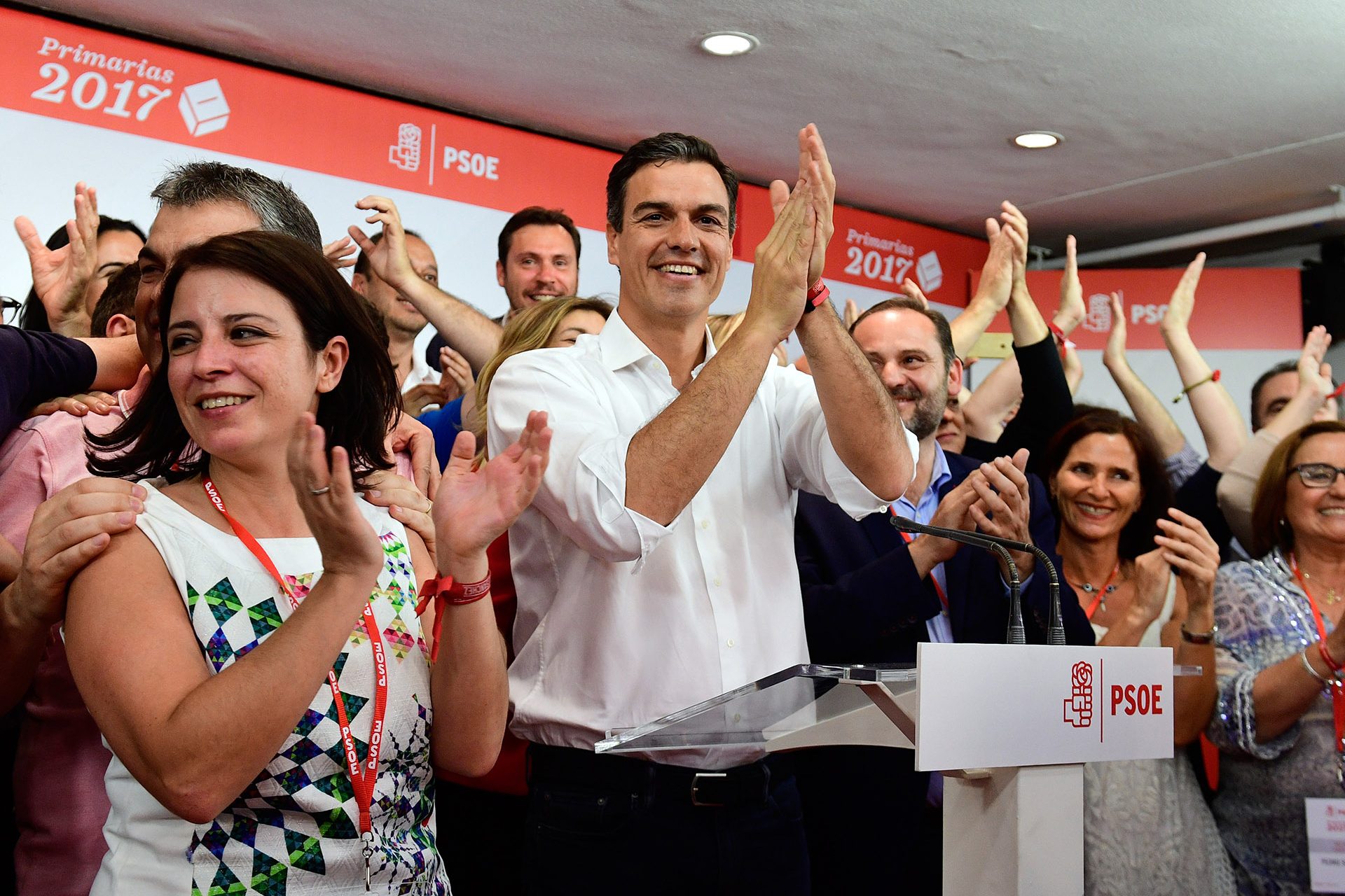 Reelegido como Secretario General del PSOE