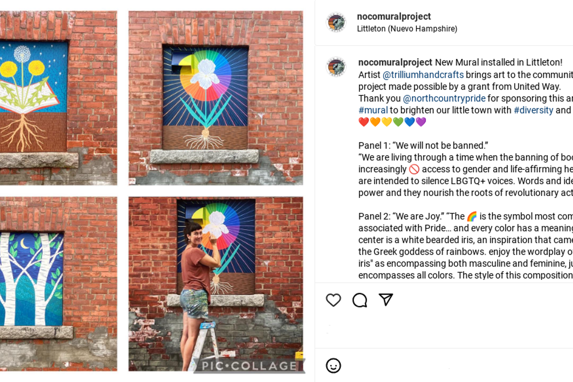 LGBTQIA+ mural 