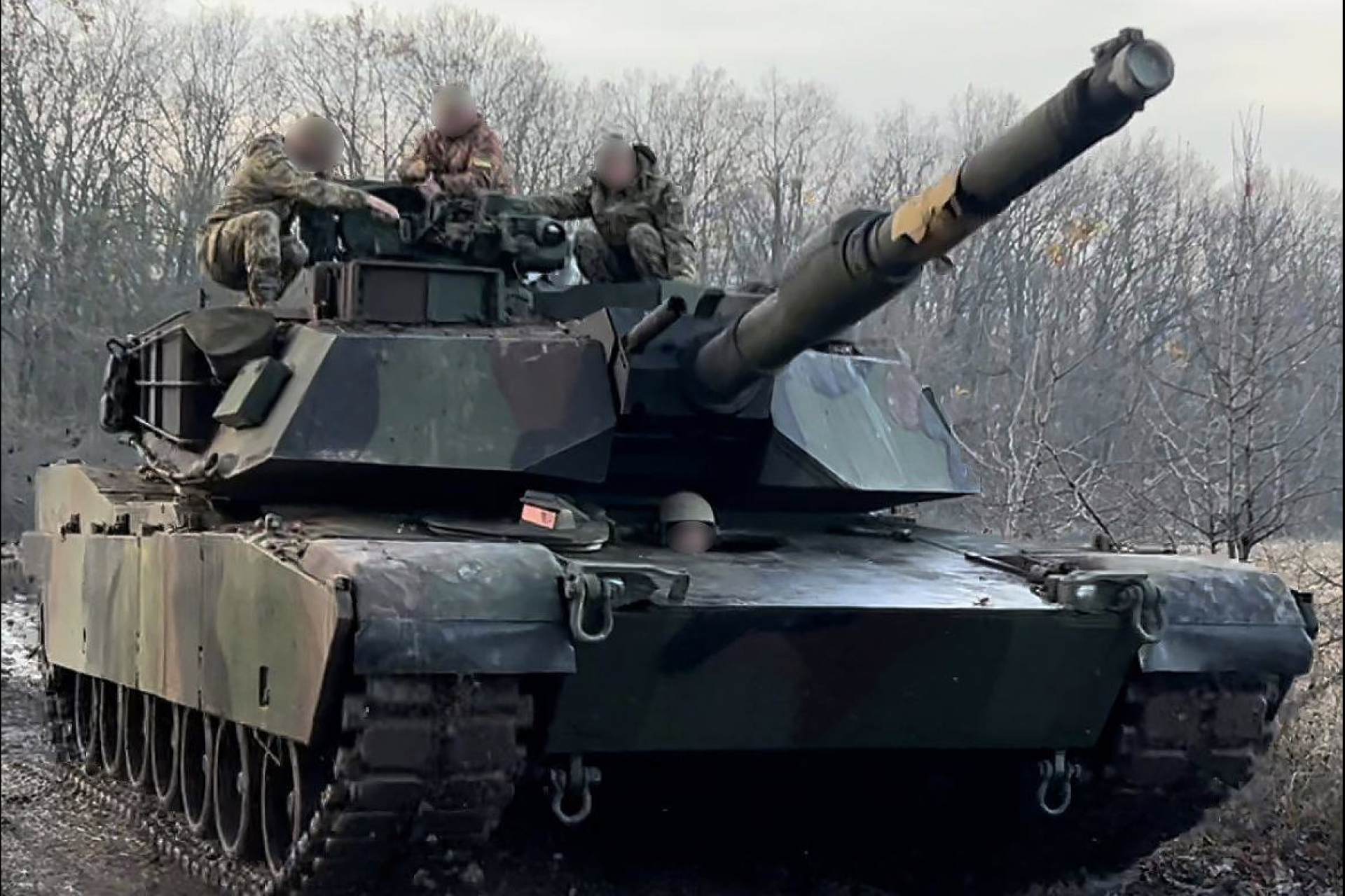 The M1 Abrams makes its first appearance