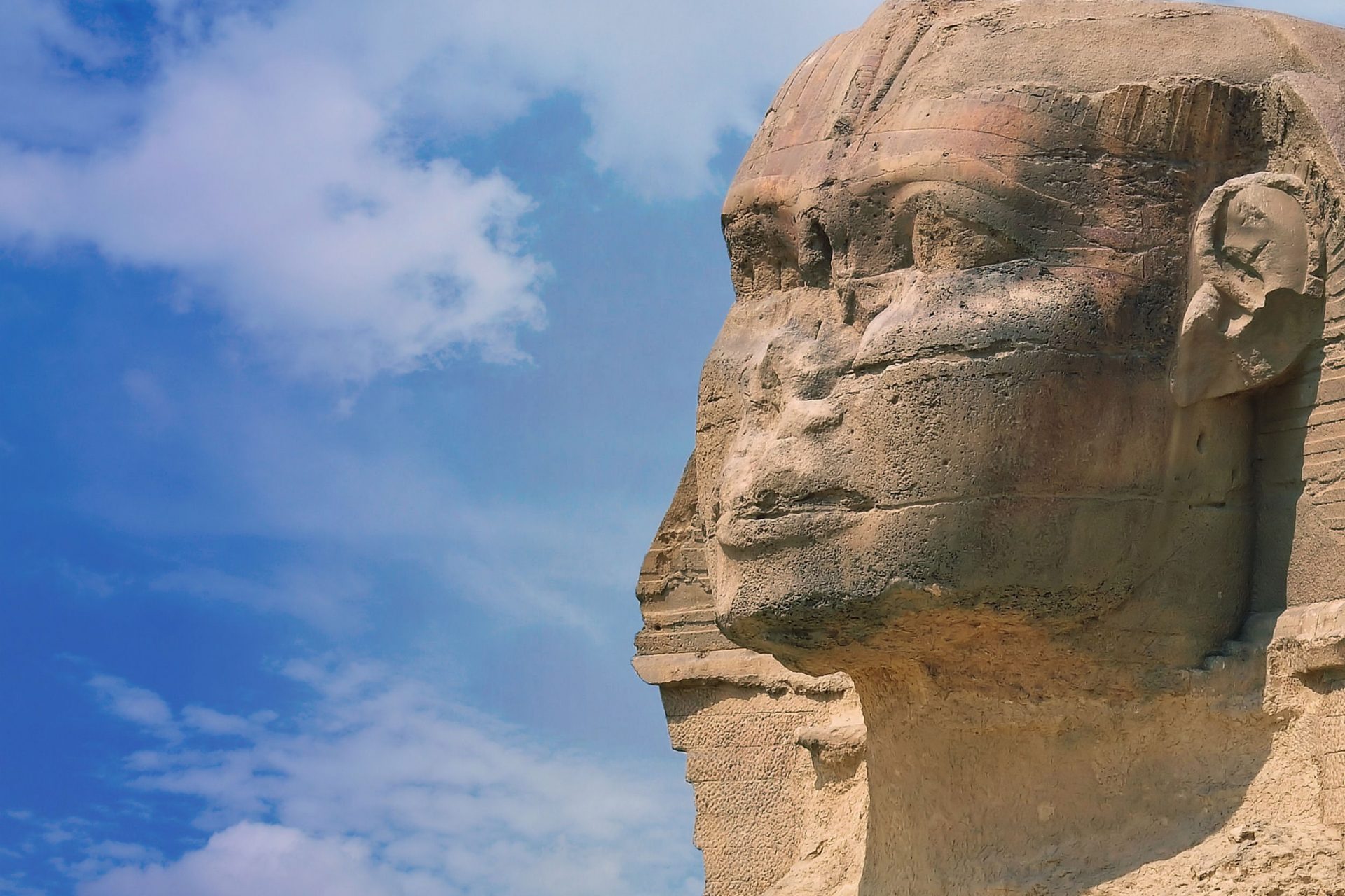 3. Le Grand Sphinx de Gizeh, Égypte