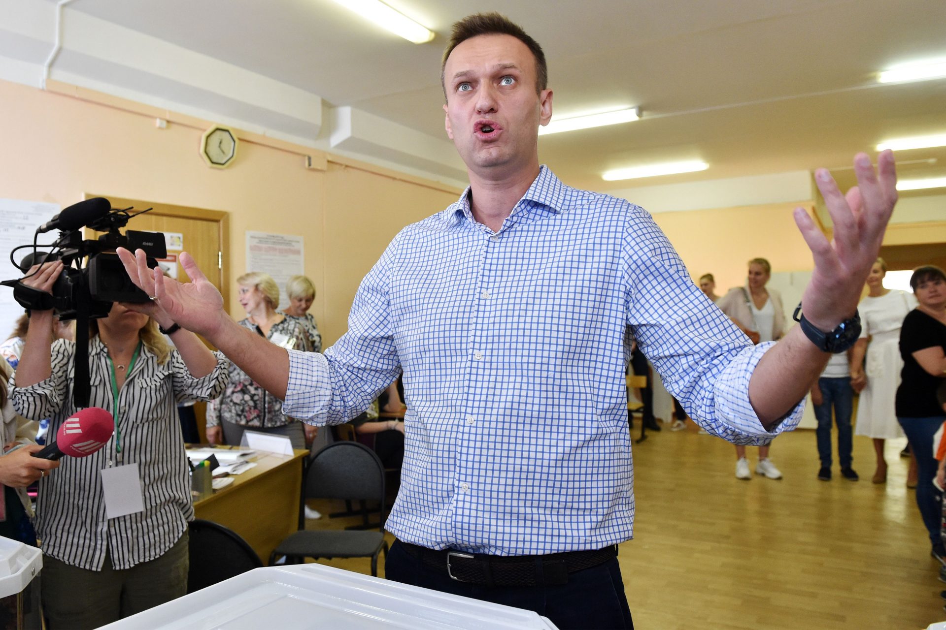 Se ha reducido el tiempo de Navalny para pasear en prisión