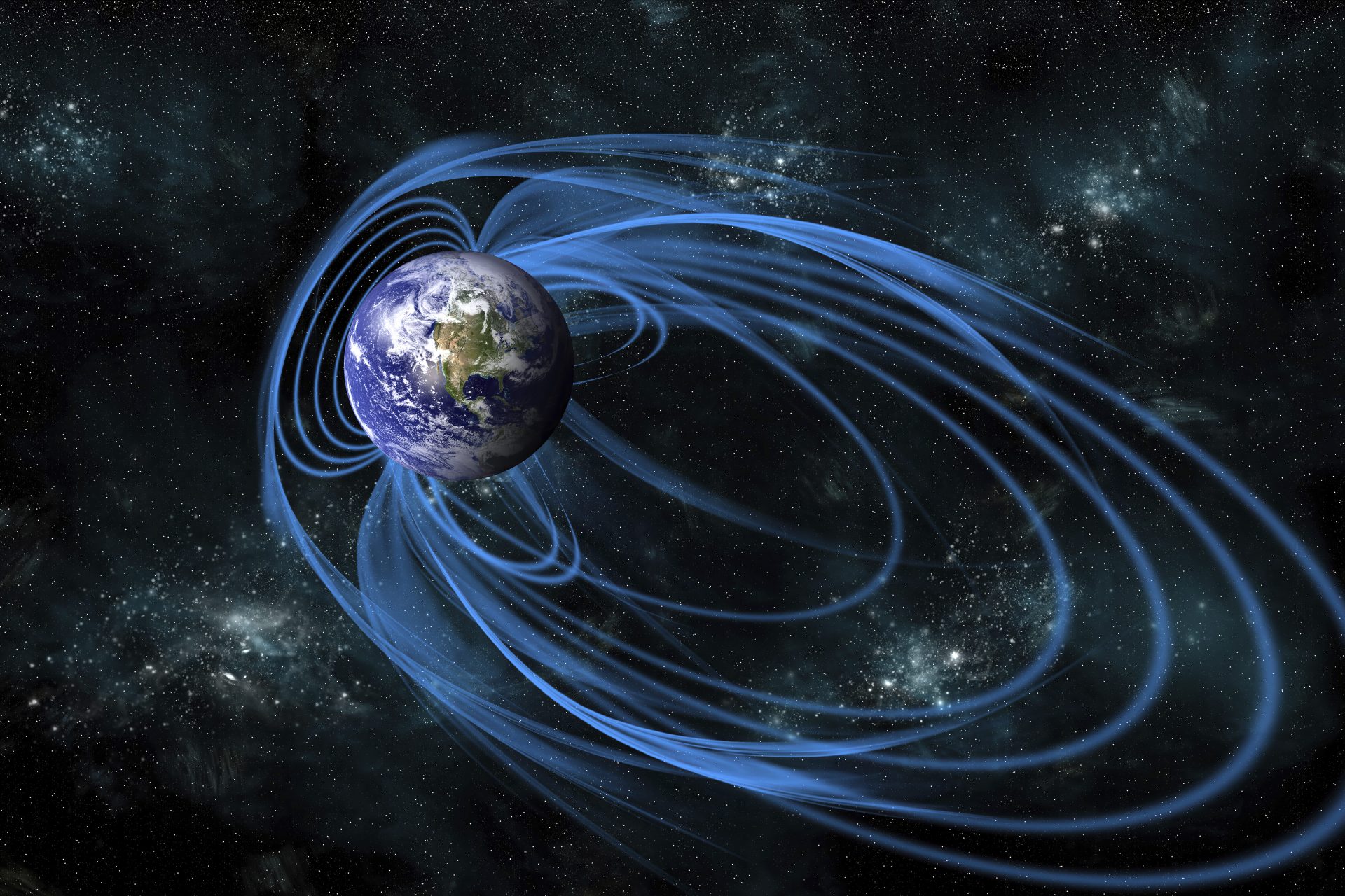 Earth's magnetic field changes