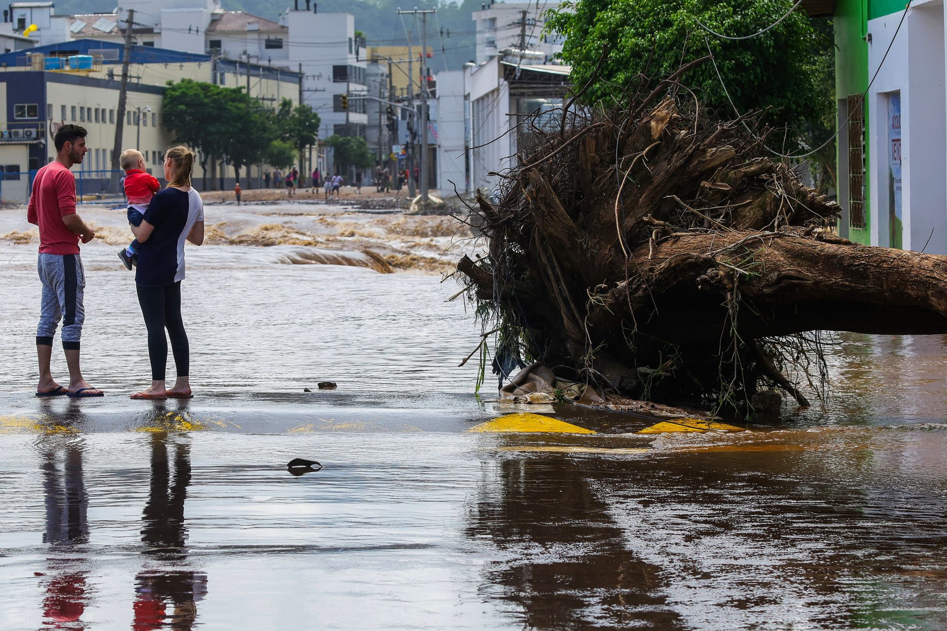 Inondations au Brésil
